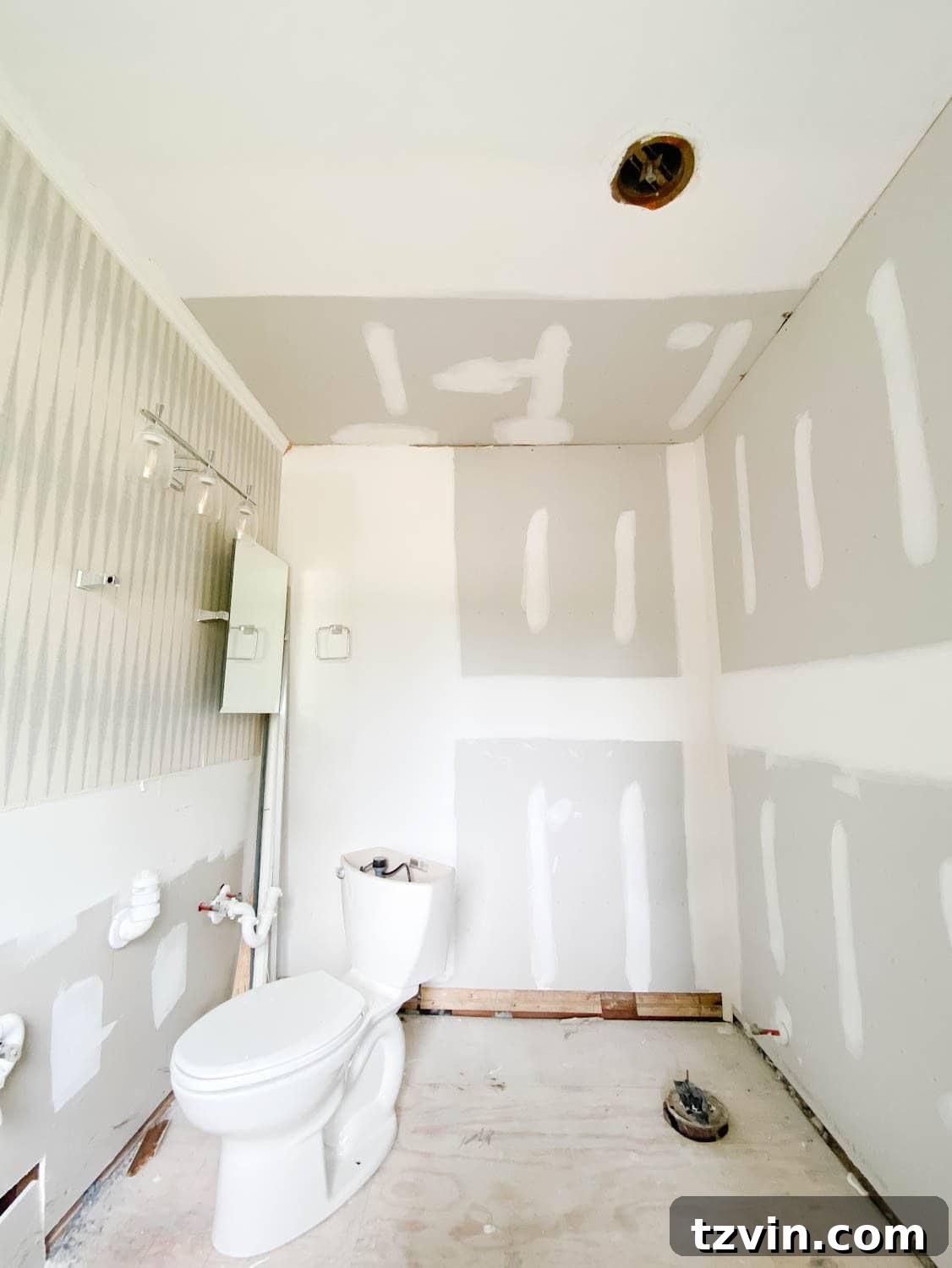 bathroom before