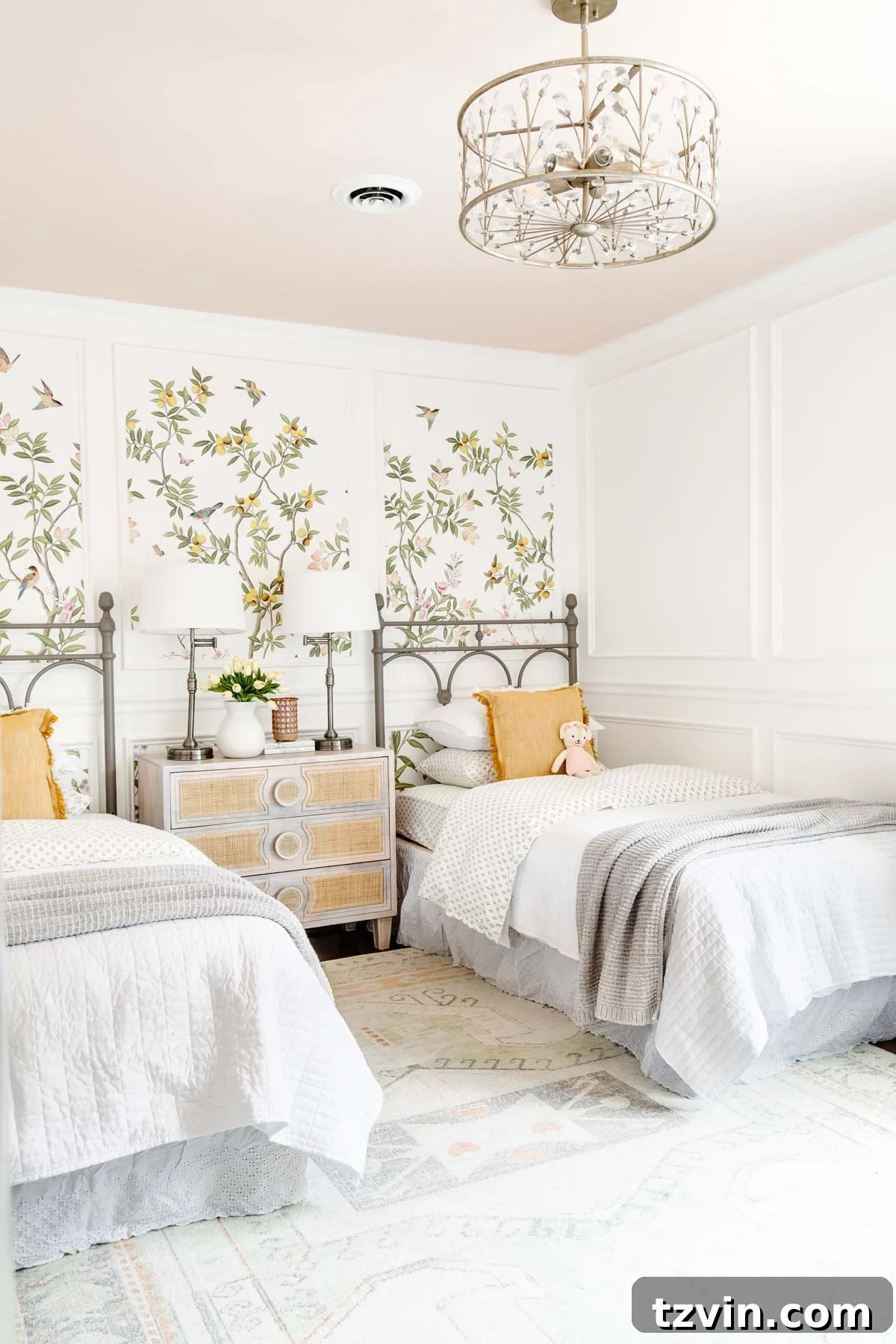 cottagecore little girl bedroom