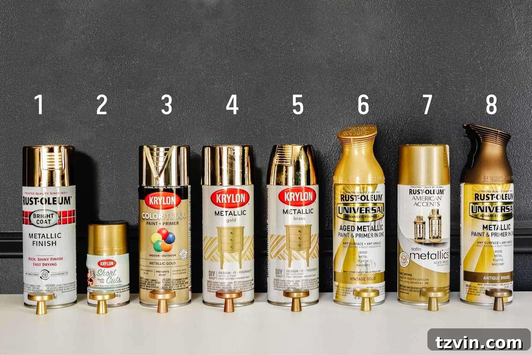 Mastering the Midas Touch Top Gold Spray Paints 6 best gold spray paints ranked