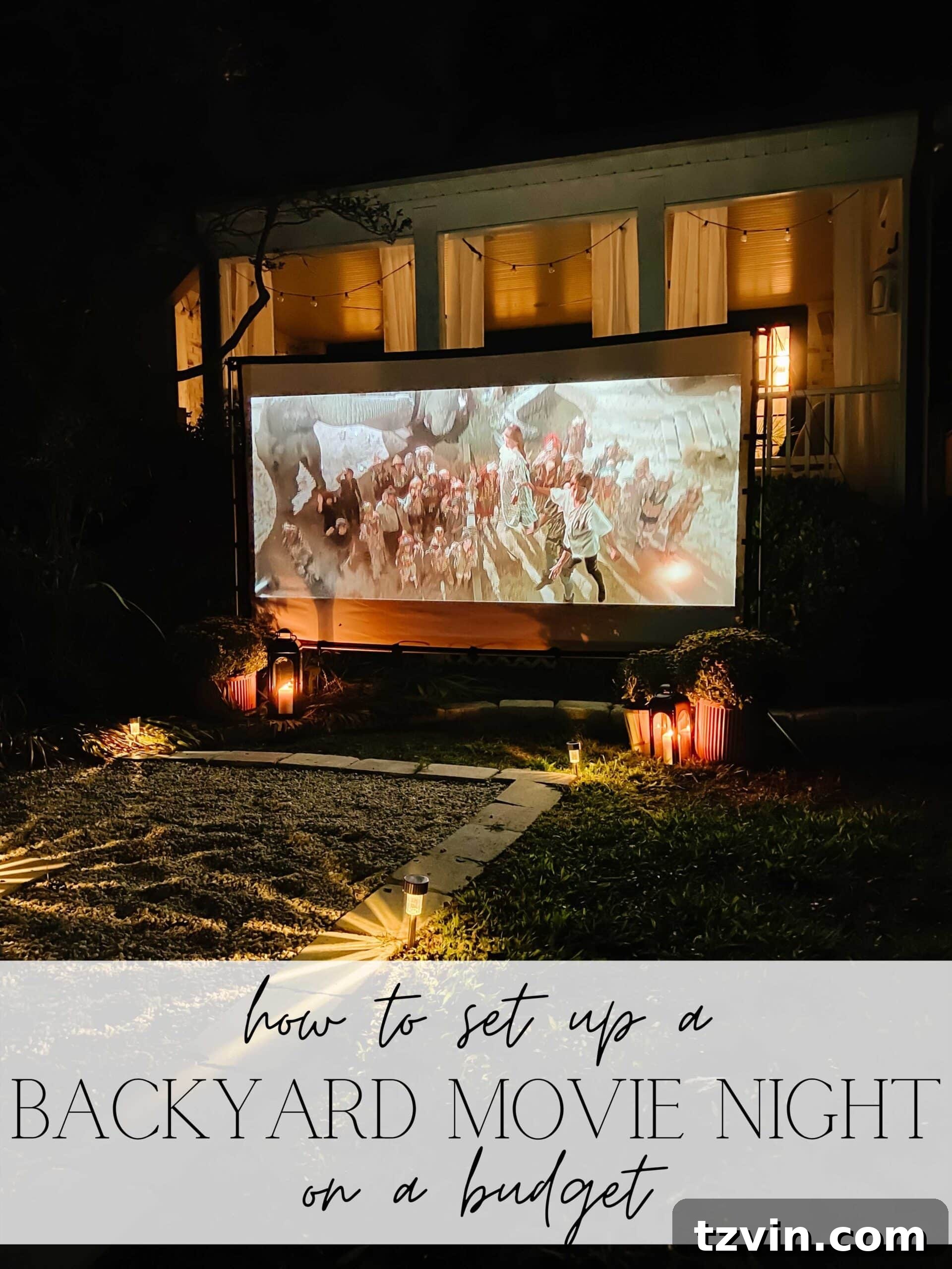 Backyard Blockbuster: Epic Movie Nights Without Breaking the Bank 2 The best outdoor projector screen, movie projector, and streaming device to set up a backyard movie night for less than $400.
