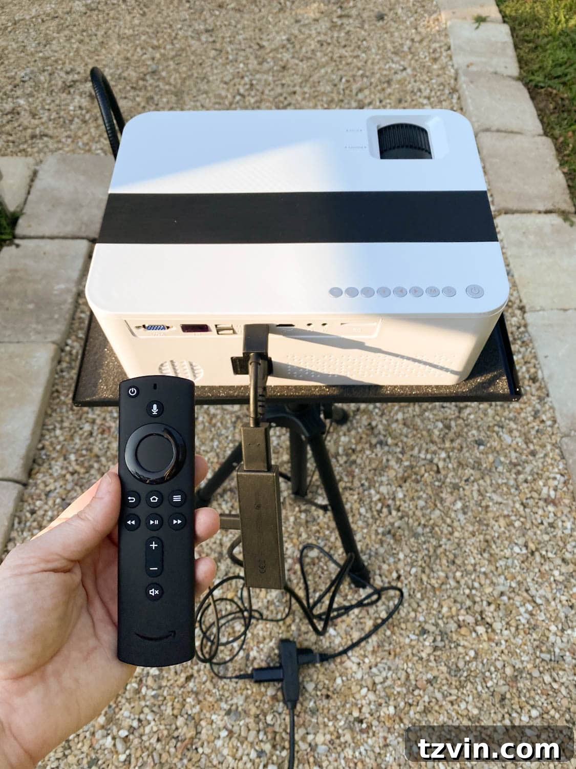 Backyard Blockbuster: Epic Movie Nights Without Breaking the Bank 6 How to stream movies for a backyard movie night on an outdoor projector screen