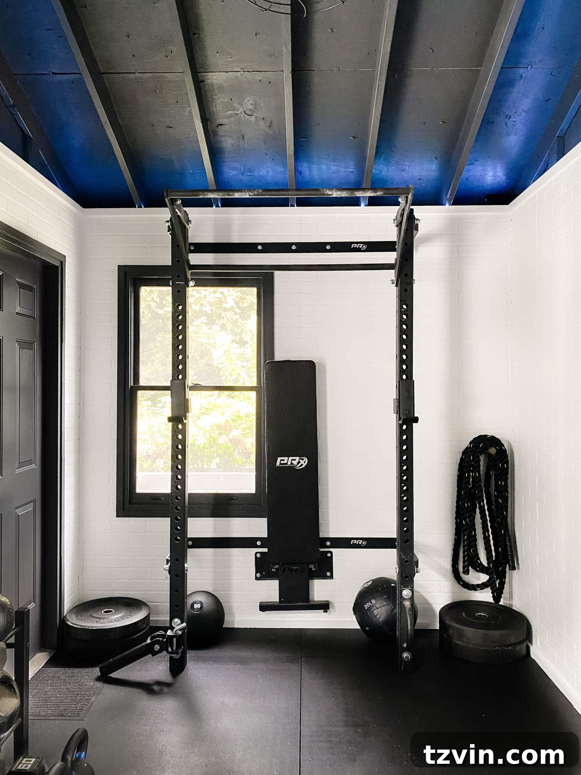 Shed Smart: Budget Home Gym Builds 11 workout shed with squat rack and weight lifting bench