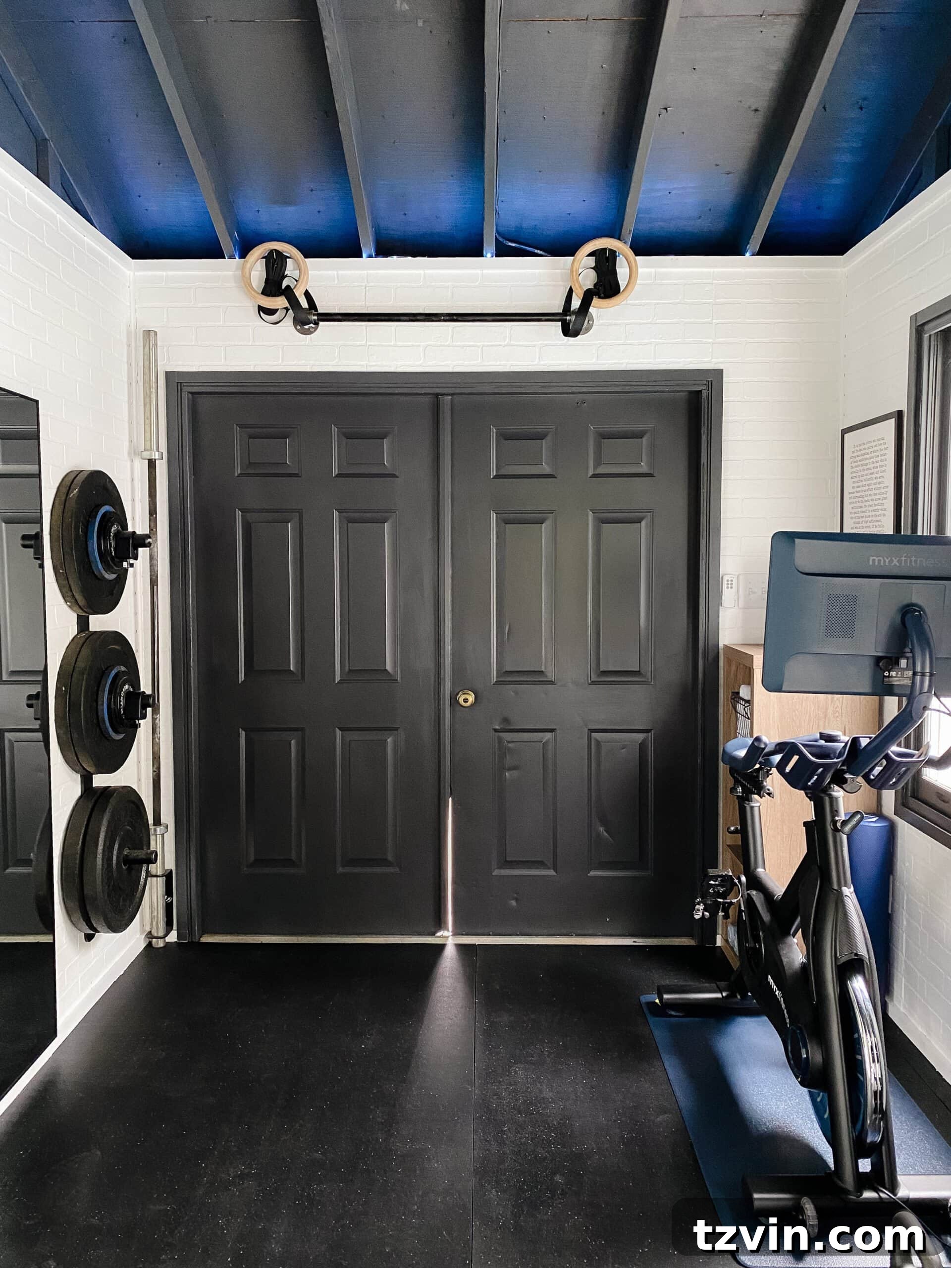 Shed Smart: Budget Home Gym Builds 12 workout shed with led lights