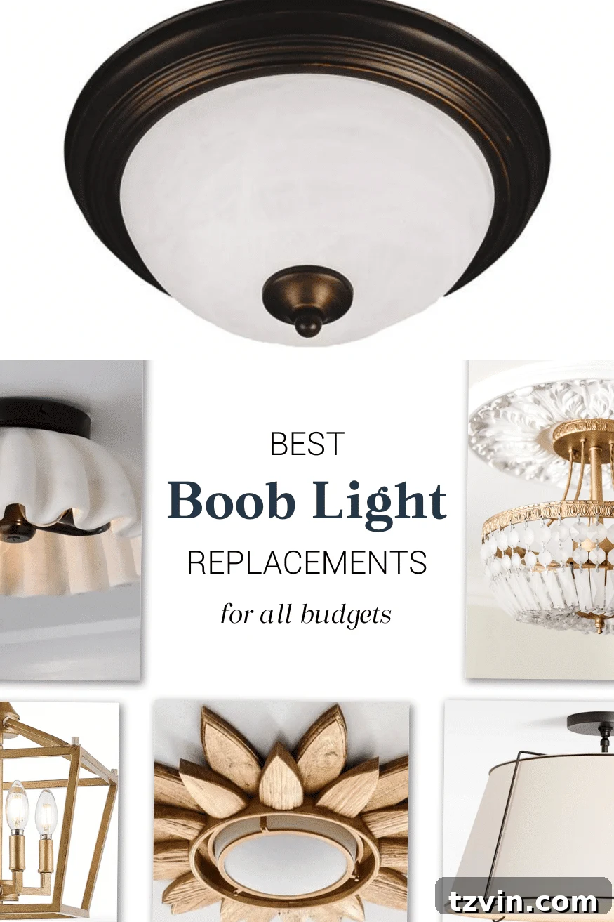 Elevate Your Ceiling Lighting Smart Flush Mount Solutions for Every Budget 2 Stylish flush mount light fixtures as boob light replacements for modern homes