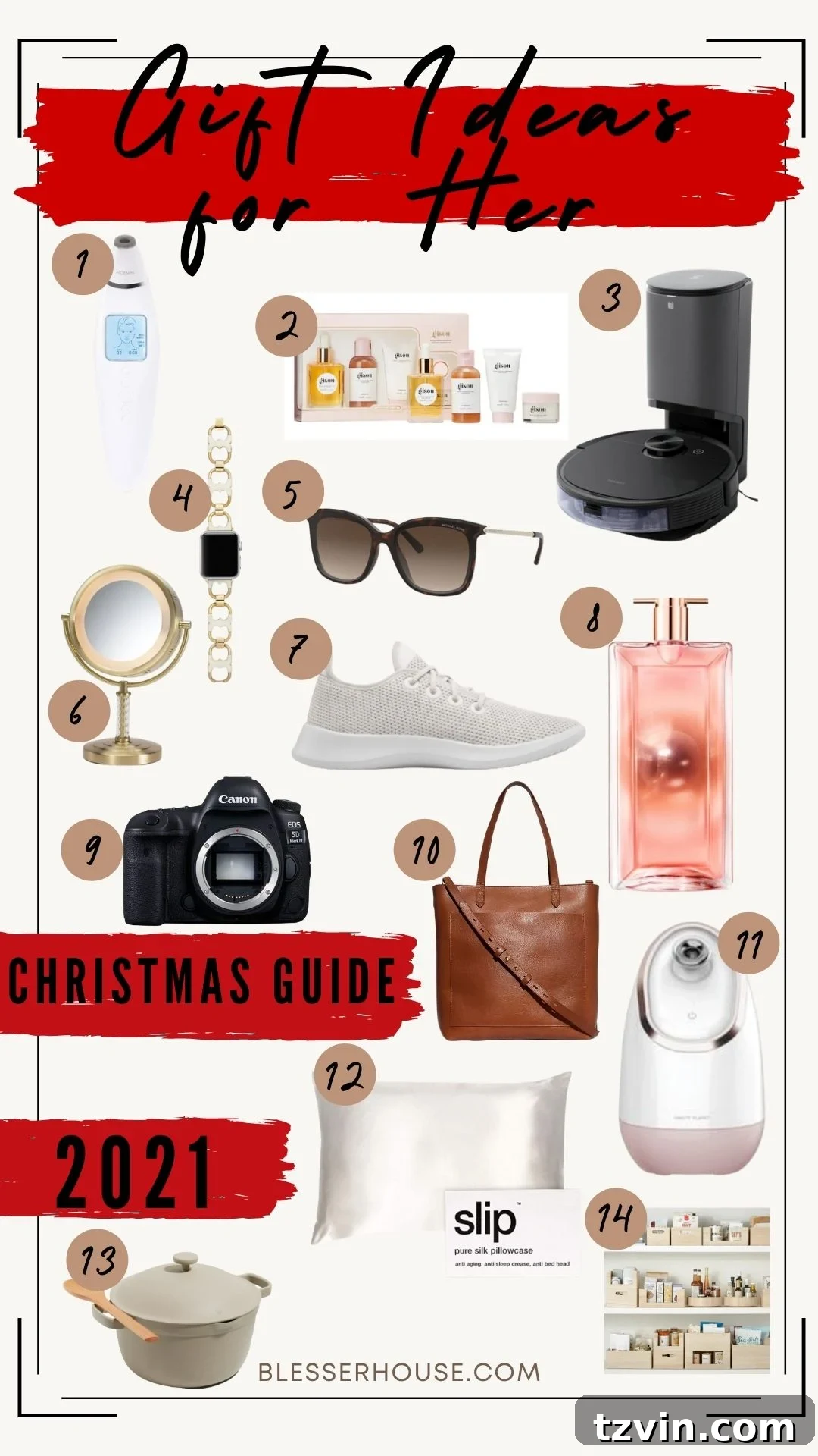 Curated Christmas Gifts For Her 3 Christmas gift guide 2021: gift ideas for her over $50