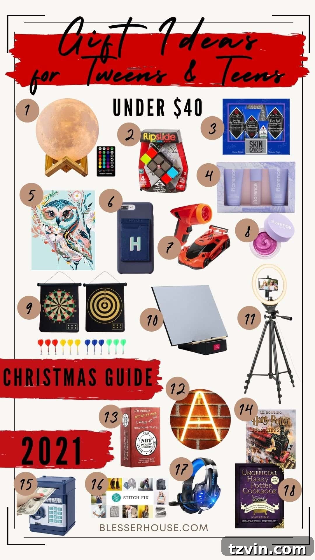 Ultimate Christmas Gift Guide 2021 for Teens and Tweens 2 gift ideas for teens and preteens under $40