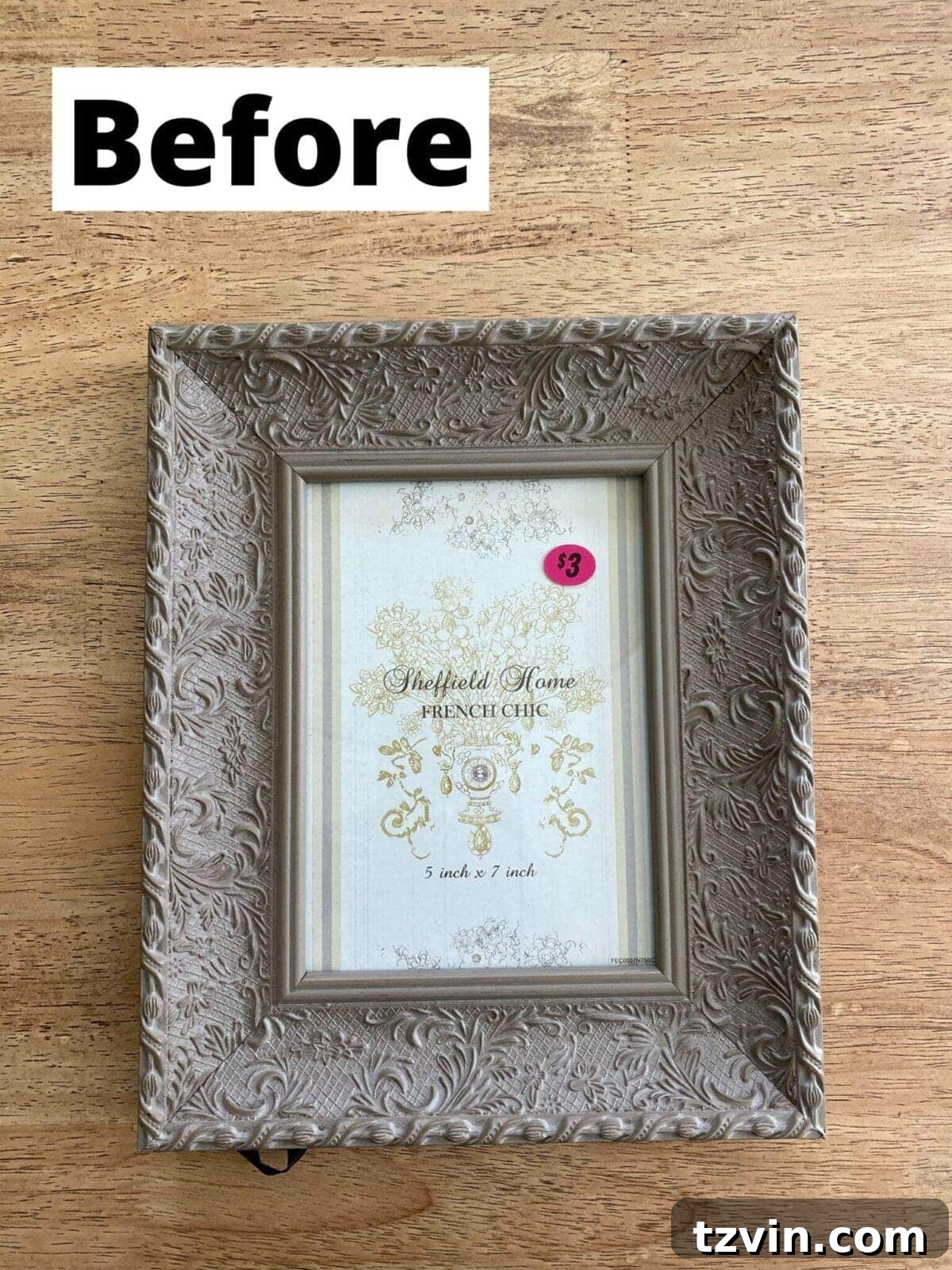 thrifted picture frame