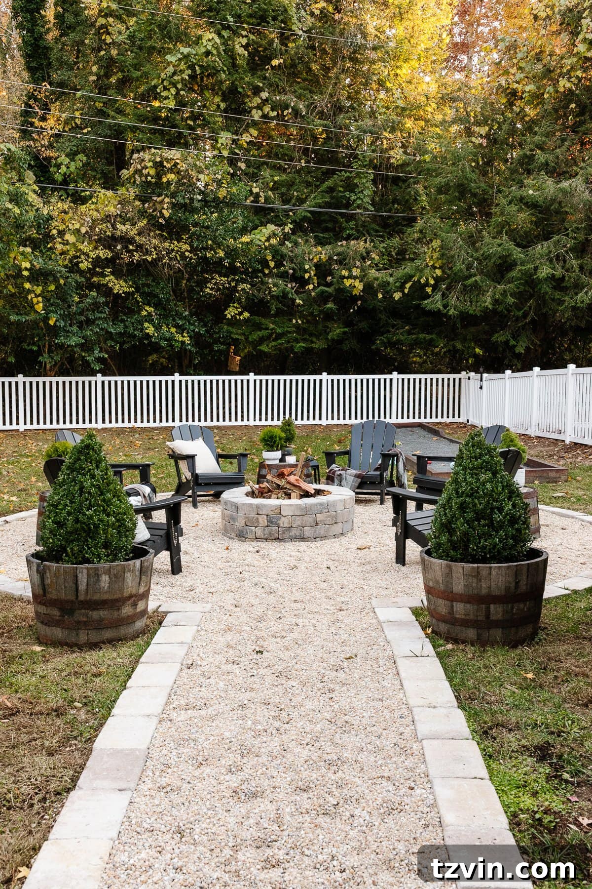 What We Really Paid for Our Backyard Oasis 20 fire pit area with seating and planters