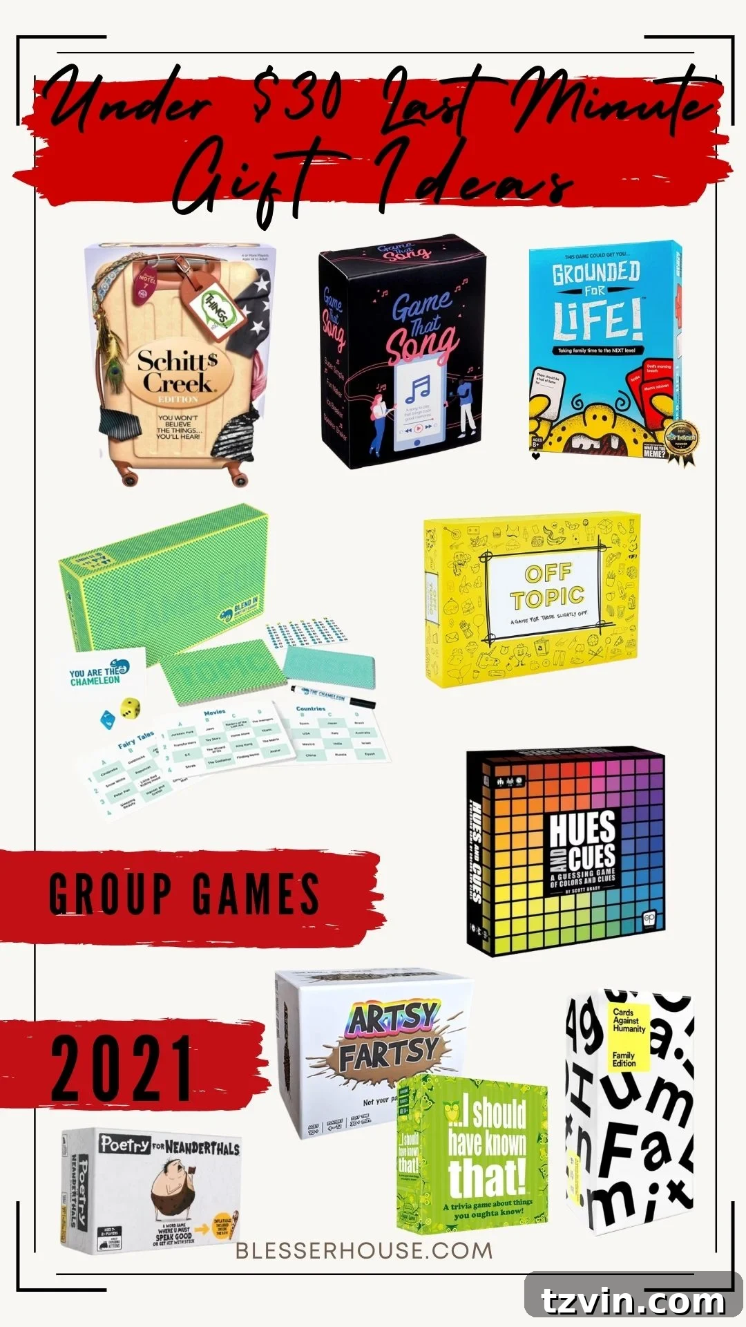 Panic-Free Presents Under $30 6 last minute gift ideas for groups under $30 - engaging and fun