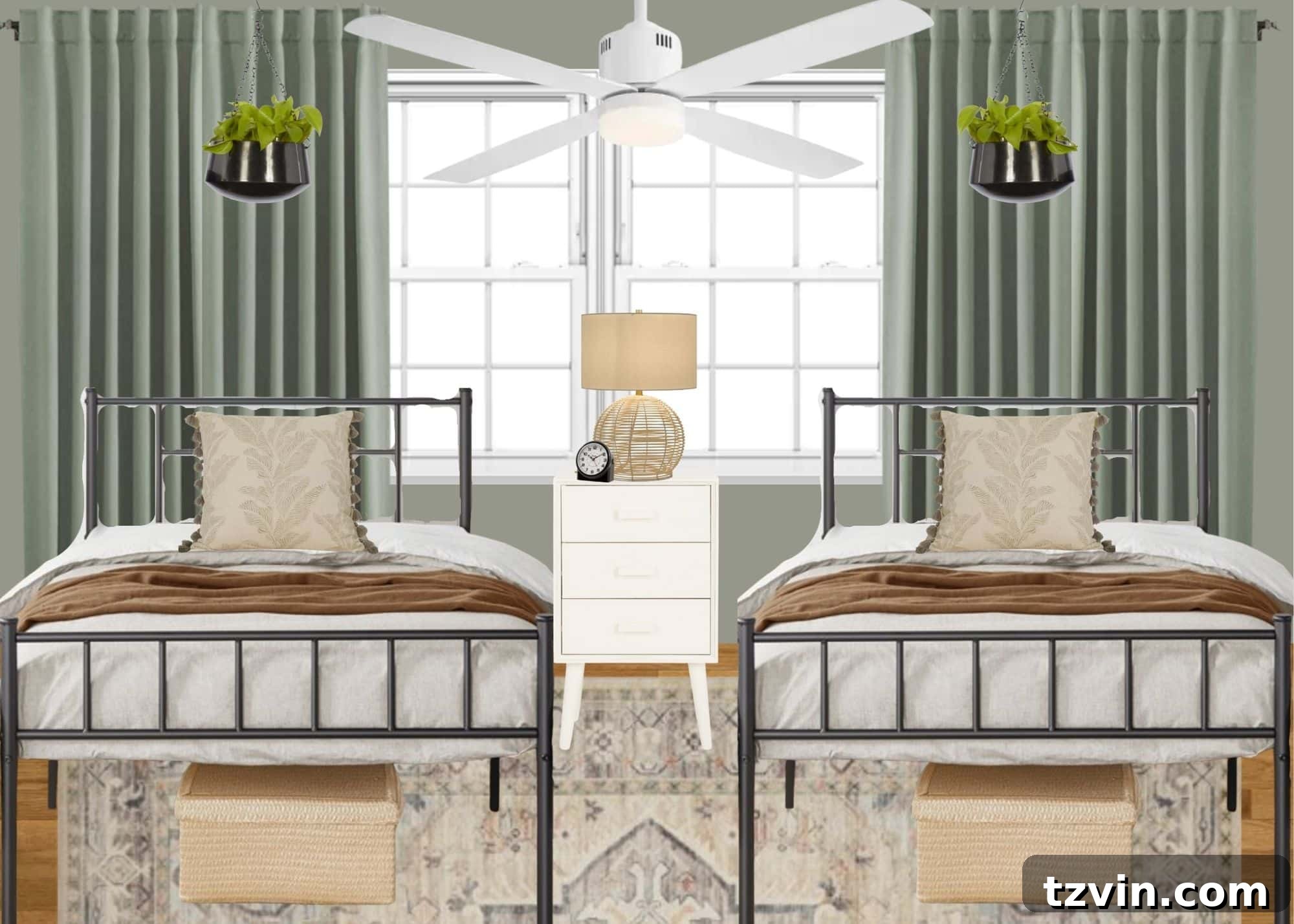 2022 Home Project Planning Your Feedback Is Key 3 Another angle of the bedroom before the planned makeover, highlighting current decor.