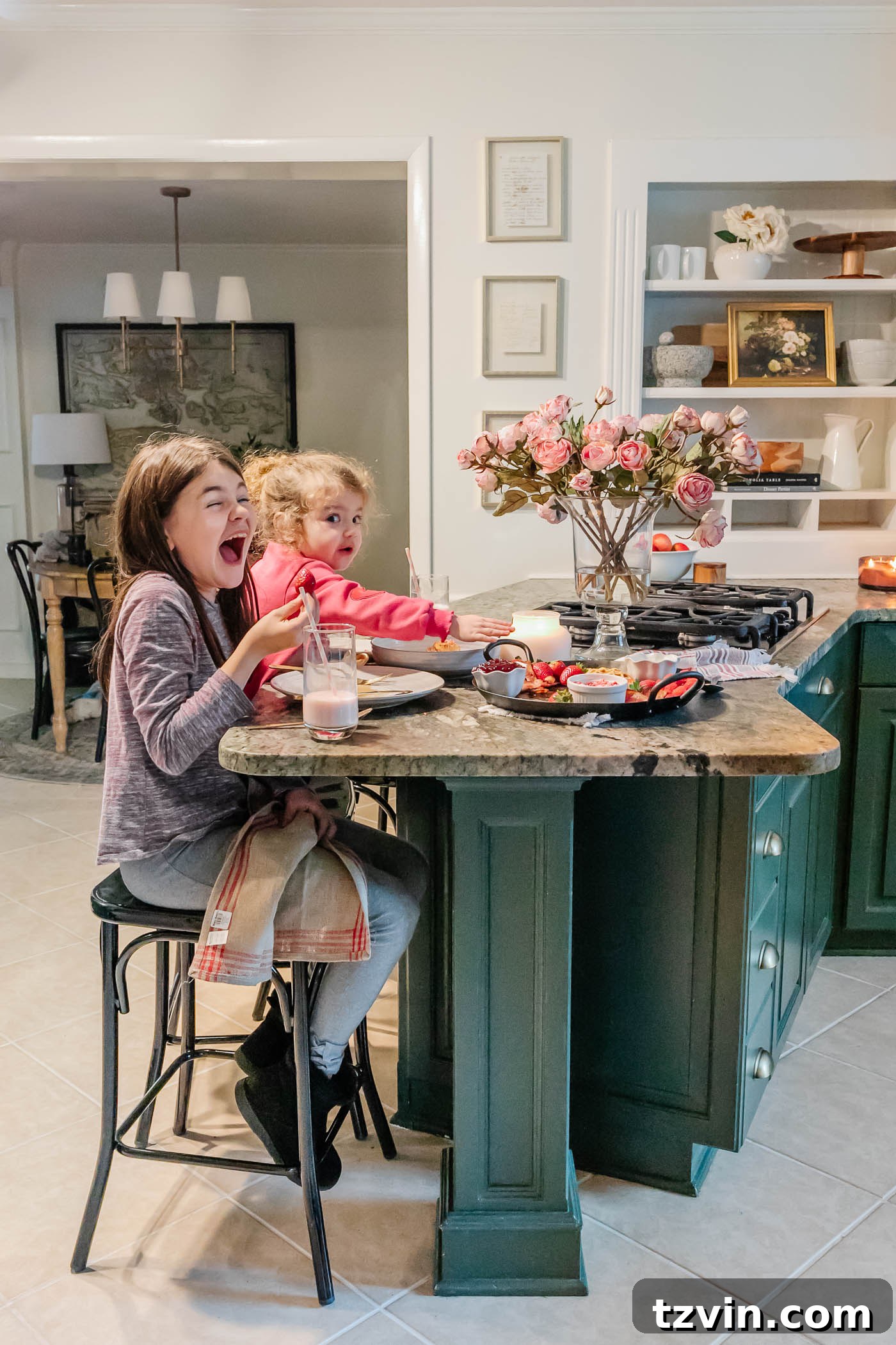 Romantic Morning Feast Board 17 Valentine's Day breakfast for kids