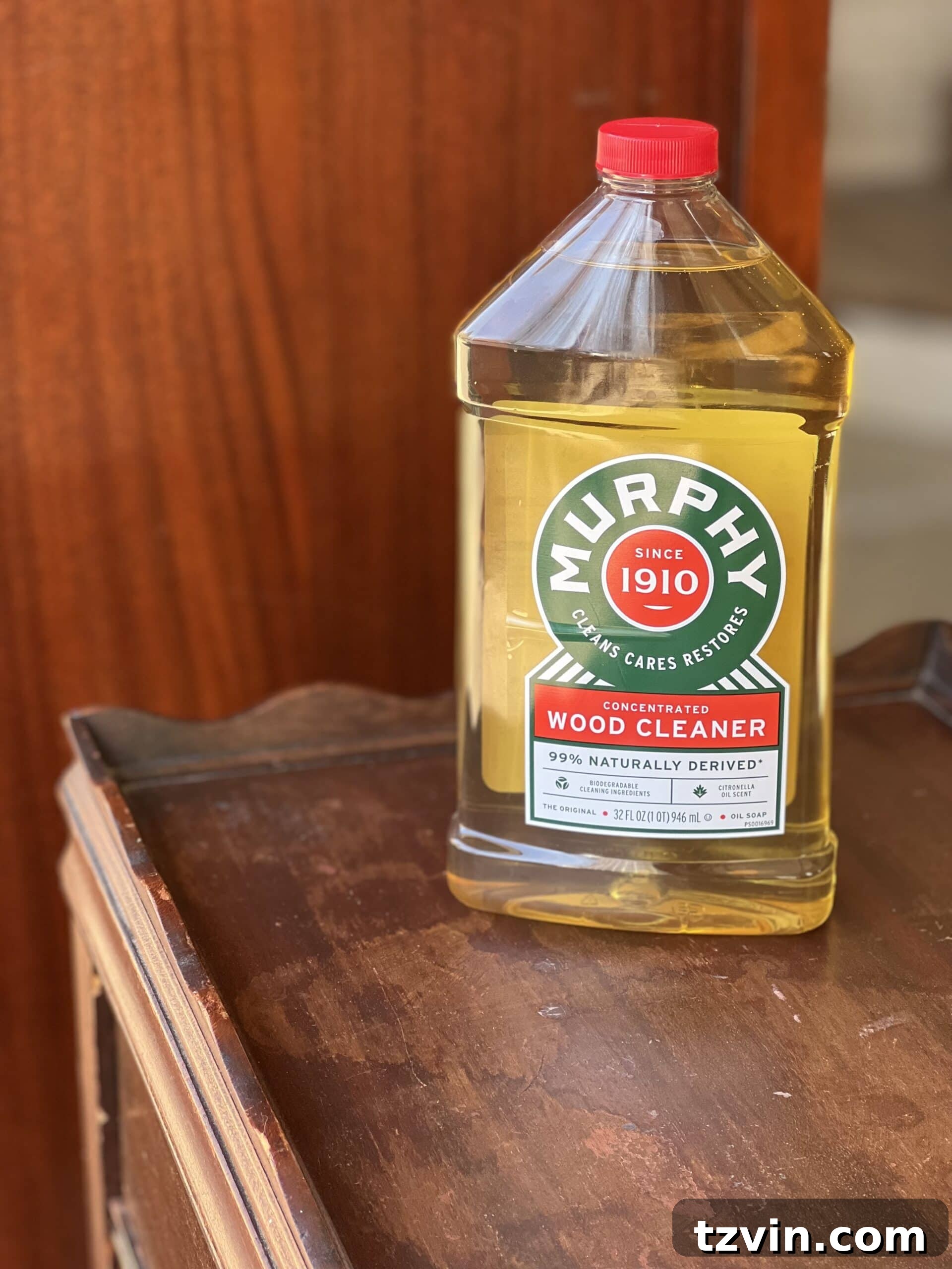 cleaning wood furniture with murphy oil soap