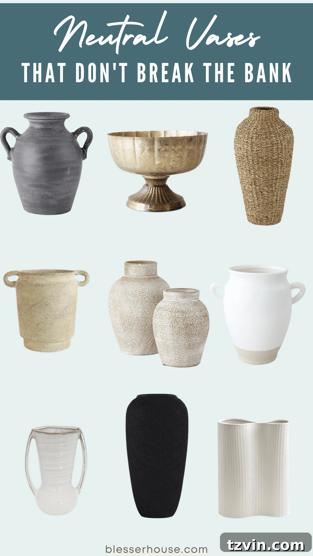 Faux Flowers So Realistic They Fool Everyone 7 neutral vases