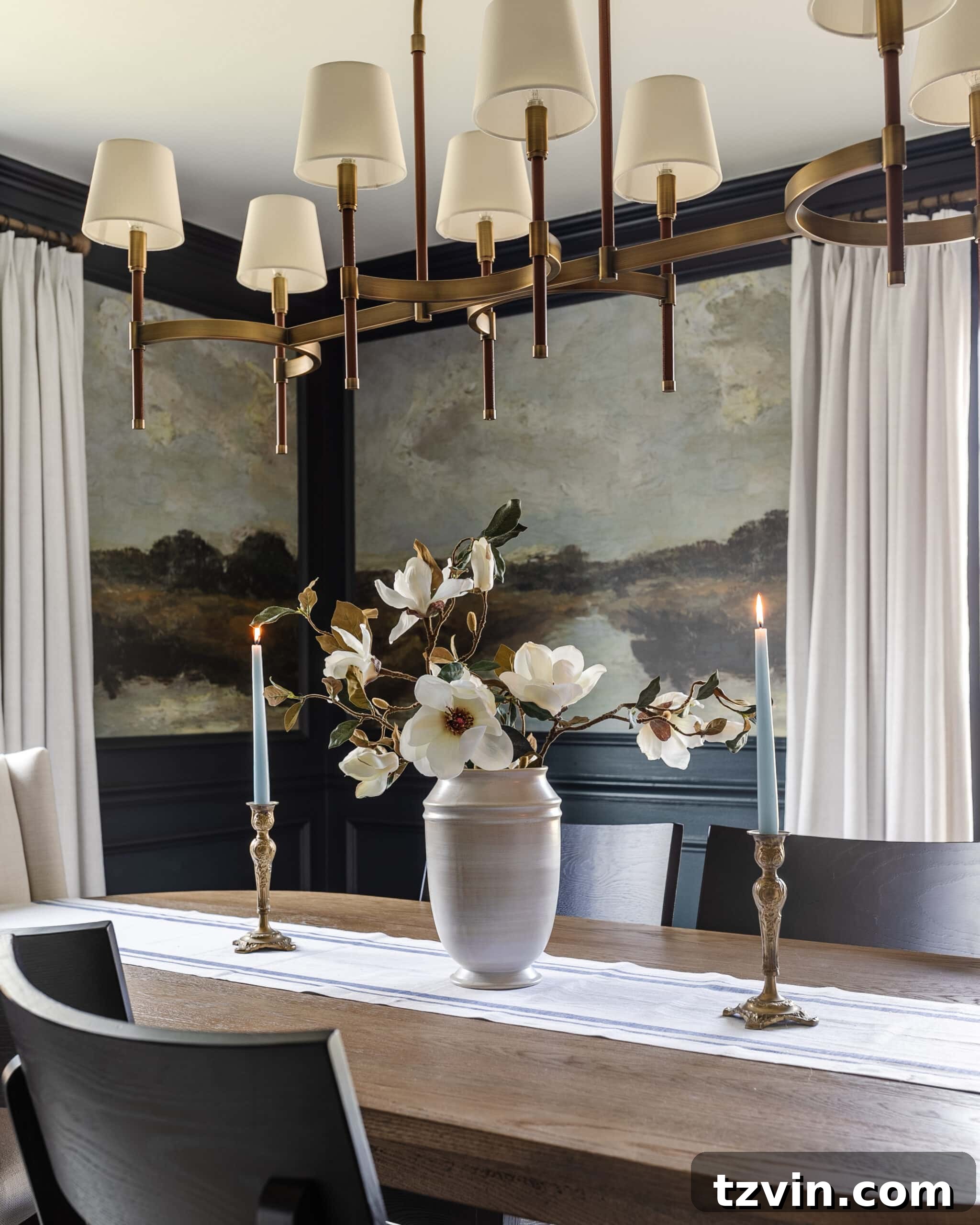Faux Flowers So Realistic They Fool Everyone 10 vase of faux magnolias on a dining table