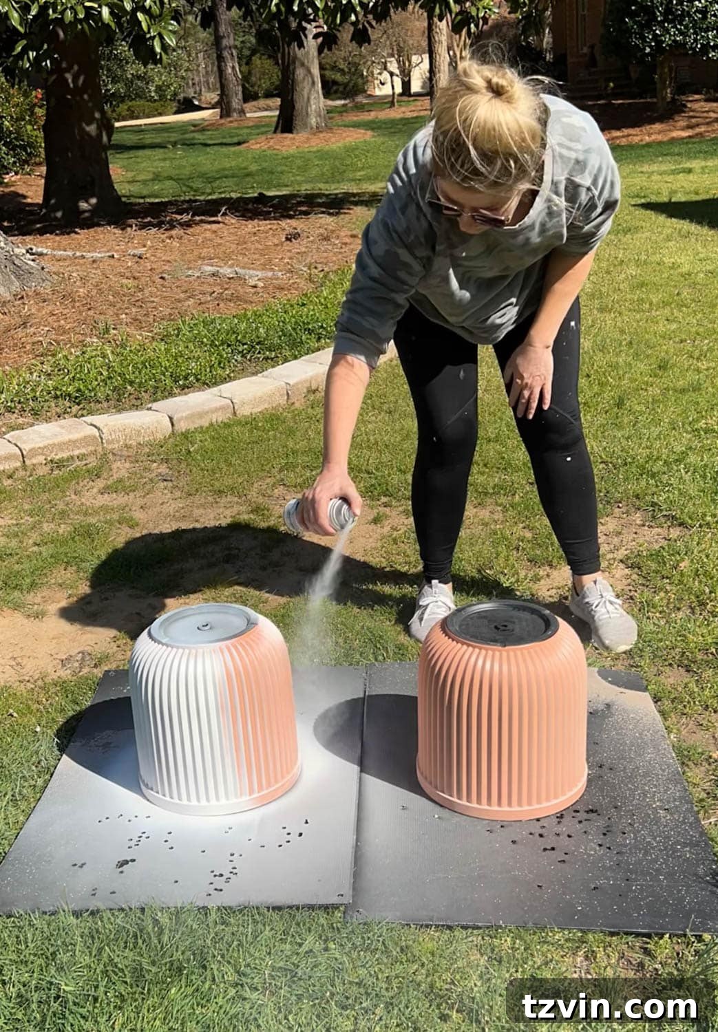 priming outdoor planters