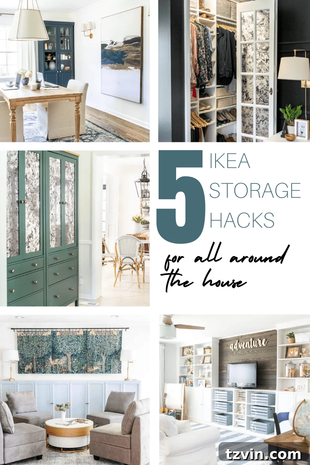 5 Ingenious DIY IKEA Storage Hacks We Truly Recommend 2 DIY IKEA storage hacks showcasing various custom solutions in a home