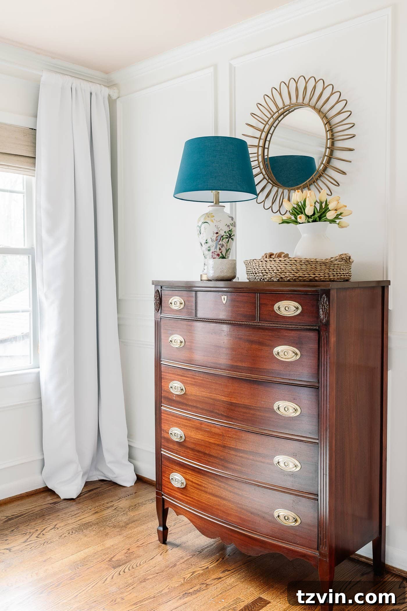 30 Budget Secrets to a Million-Dollar Home Aesthetic 20 wood dresser in a toddler girl bedroom