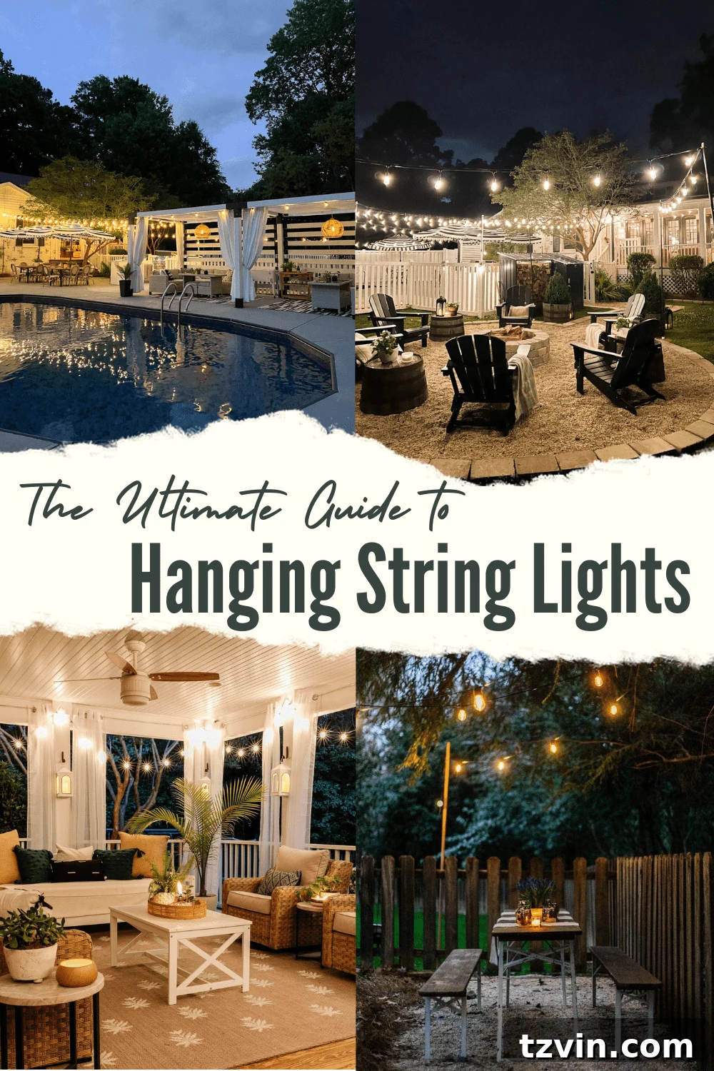 Creative String Light Solutions for Every Backyard Corner 2 The Ultimate Guide to Hanging String Lights Anywhere in a Backyard