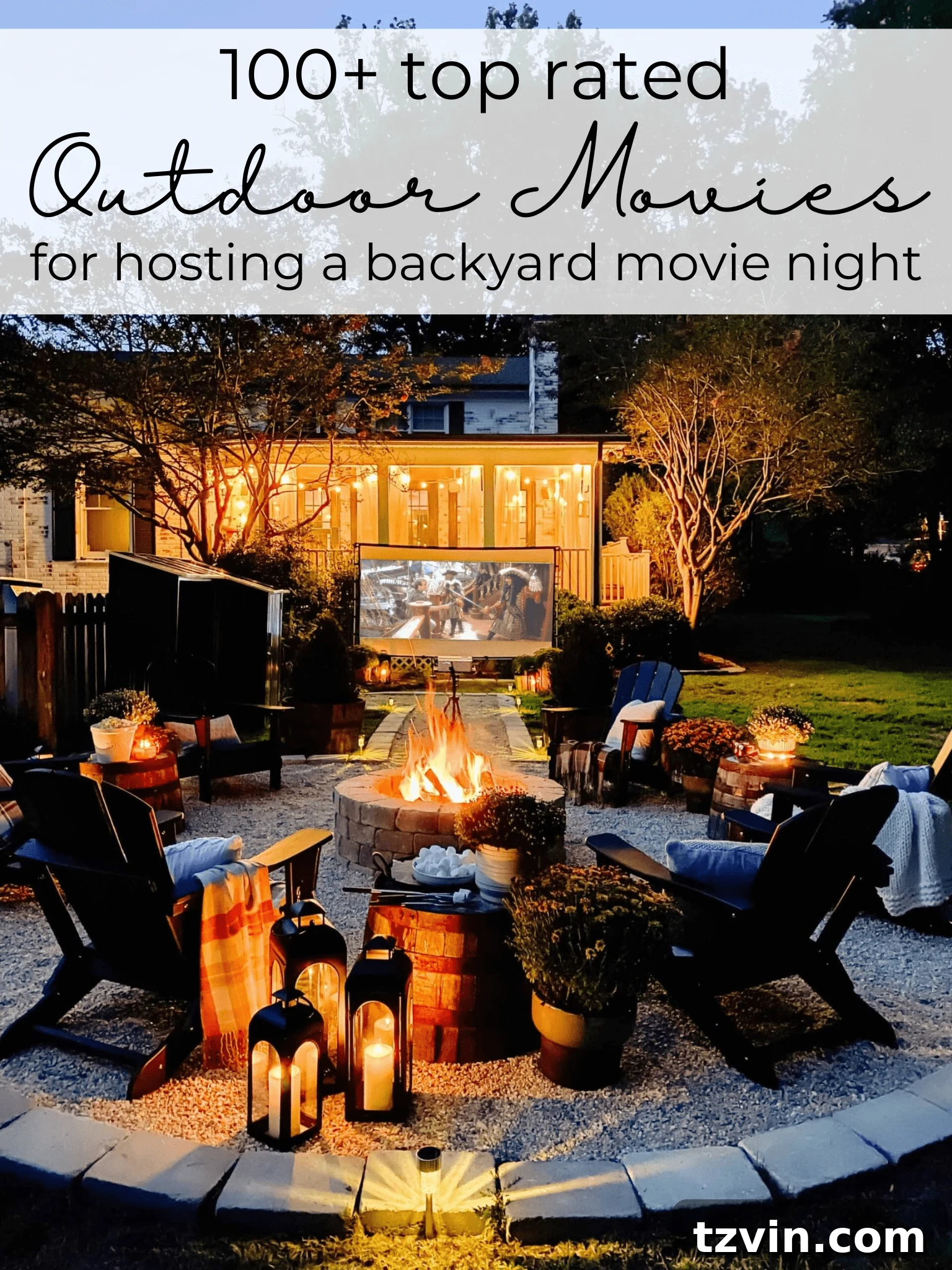 Under the Stars: 100 Must-Watch Movies for Your Backyard Cinema 2 100 top rated outdoor movies recommended for hosting a backyard movie night