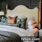 Seasonal Pillows: Beyond Autumn 10 Fall pillows on a bed with leather, velvet, and cotton