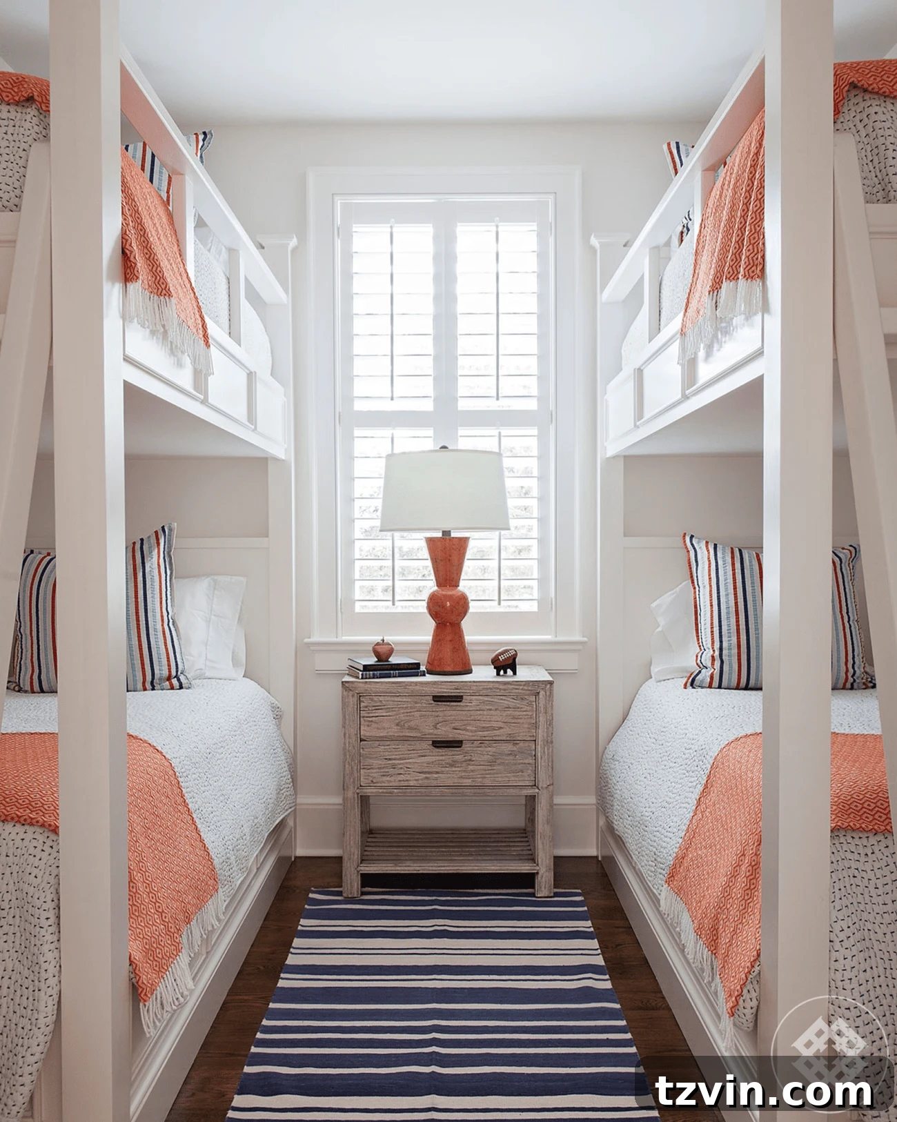 Ingenious Bunk Bed Designs for Compact Living 10 small shared bedroom for 4 people with two bunk beds