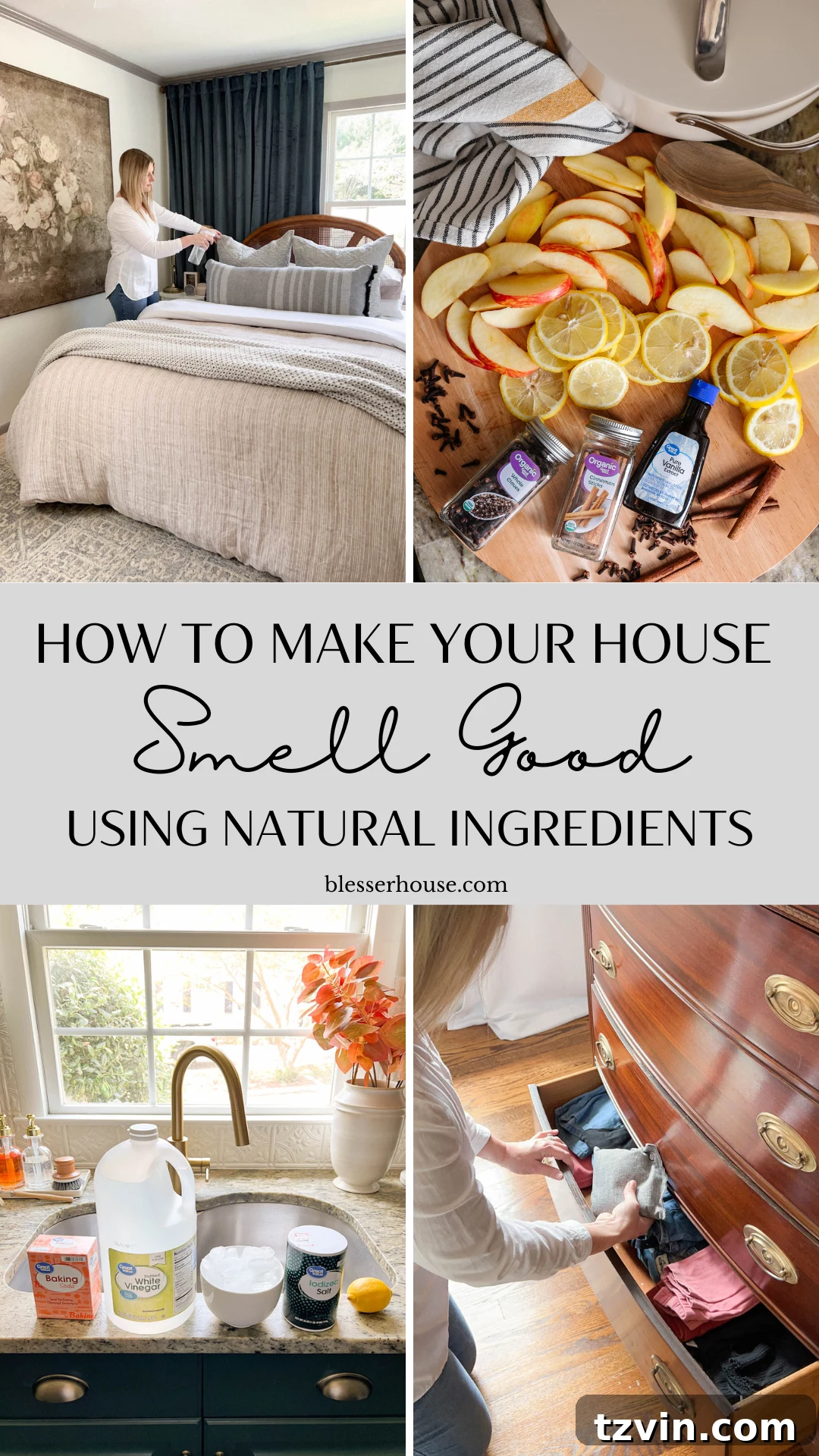 how to make your house smell good naturally
