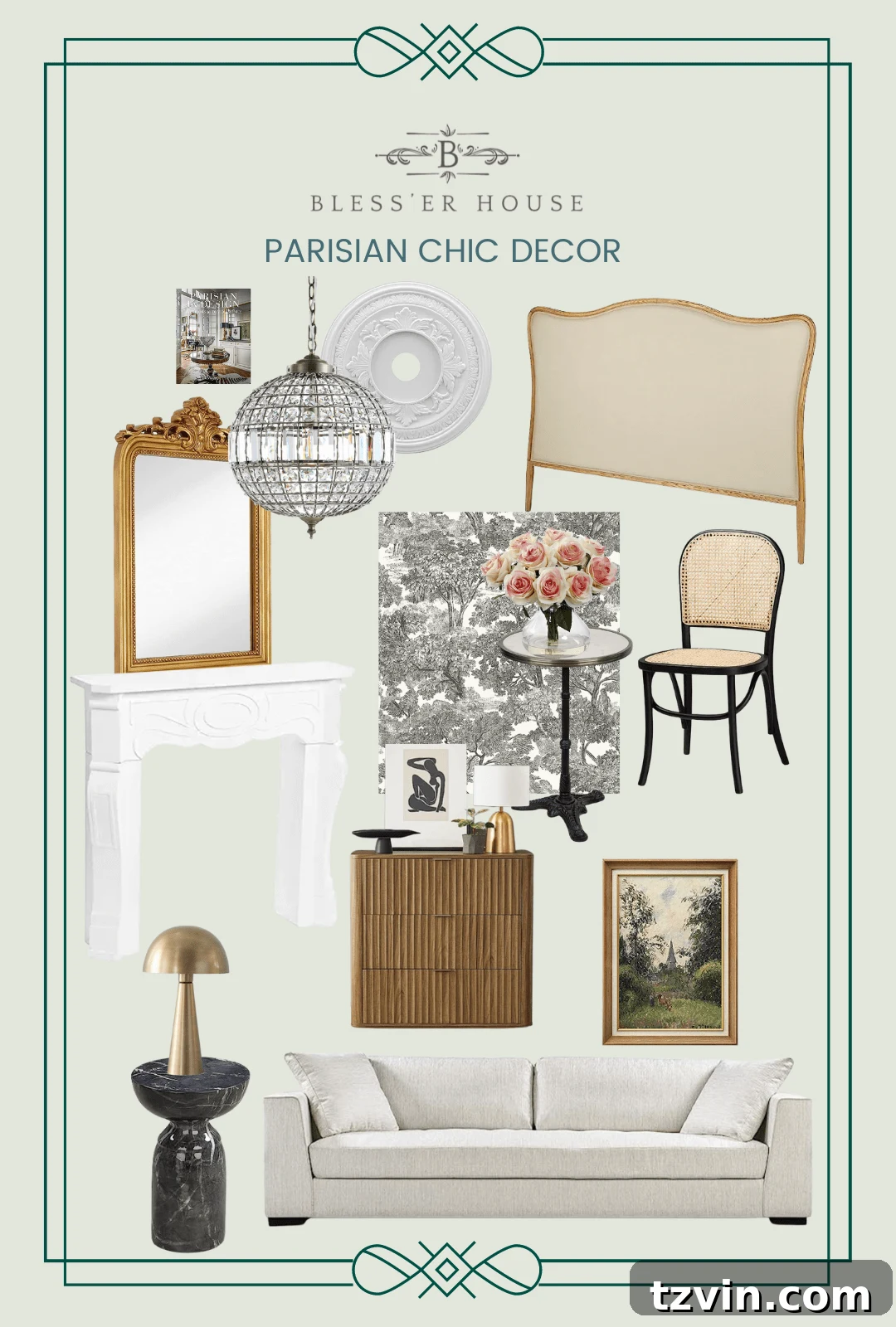 Parisian home decor from Amazon