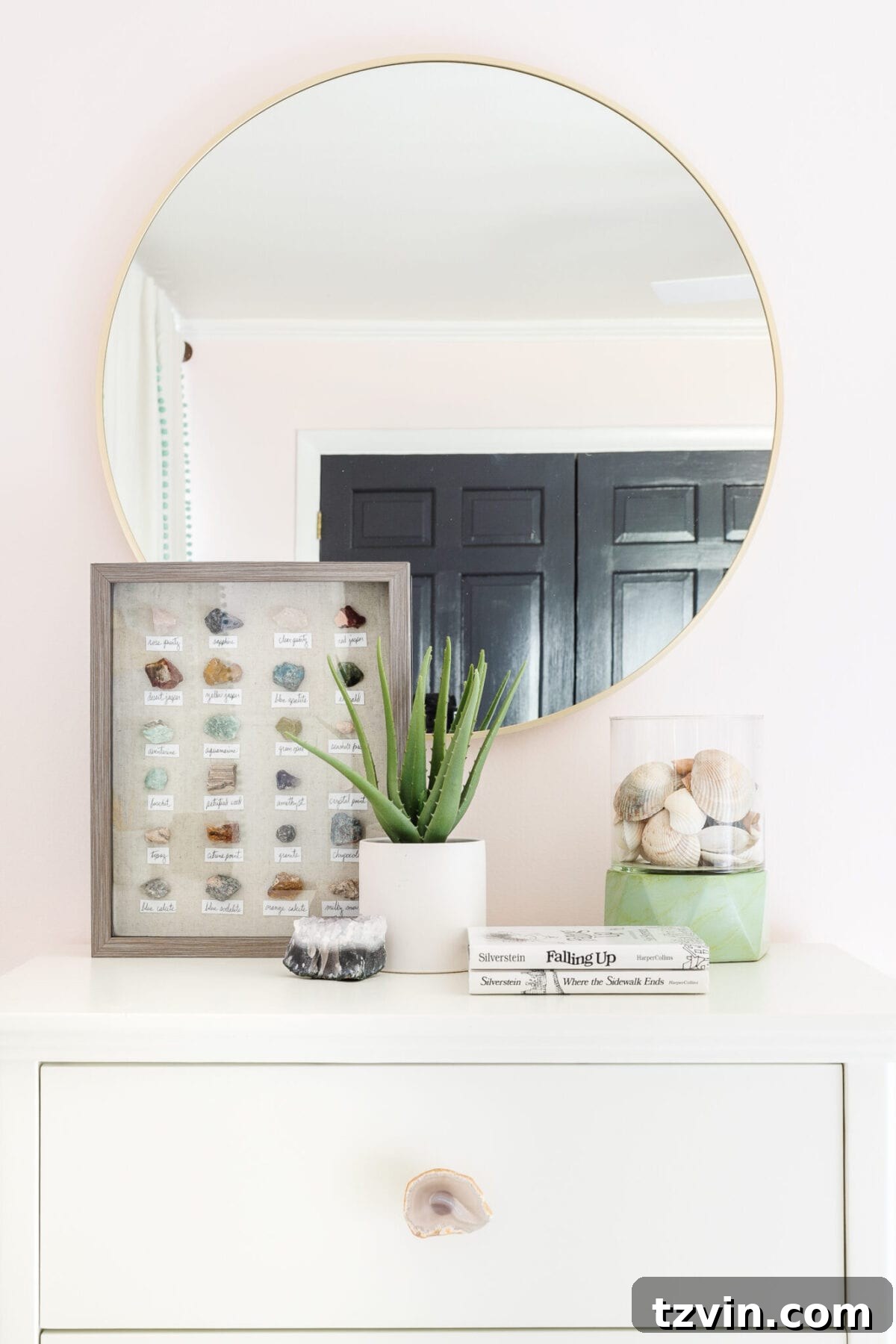 Transforming Kids' Spaces: 24 Brilliant Storage & Decor Solutions 17 DIY rock collection art and seashell display for free home decor