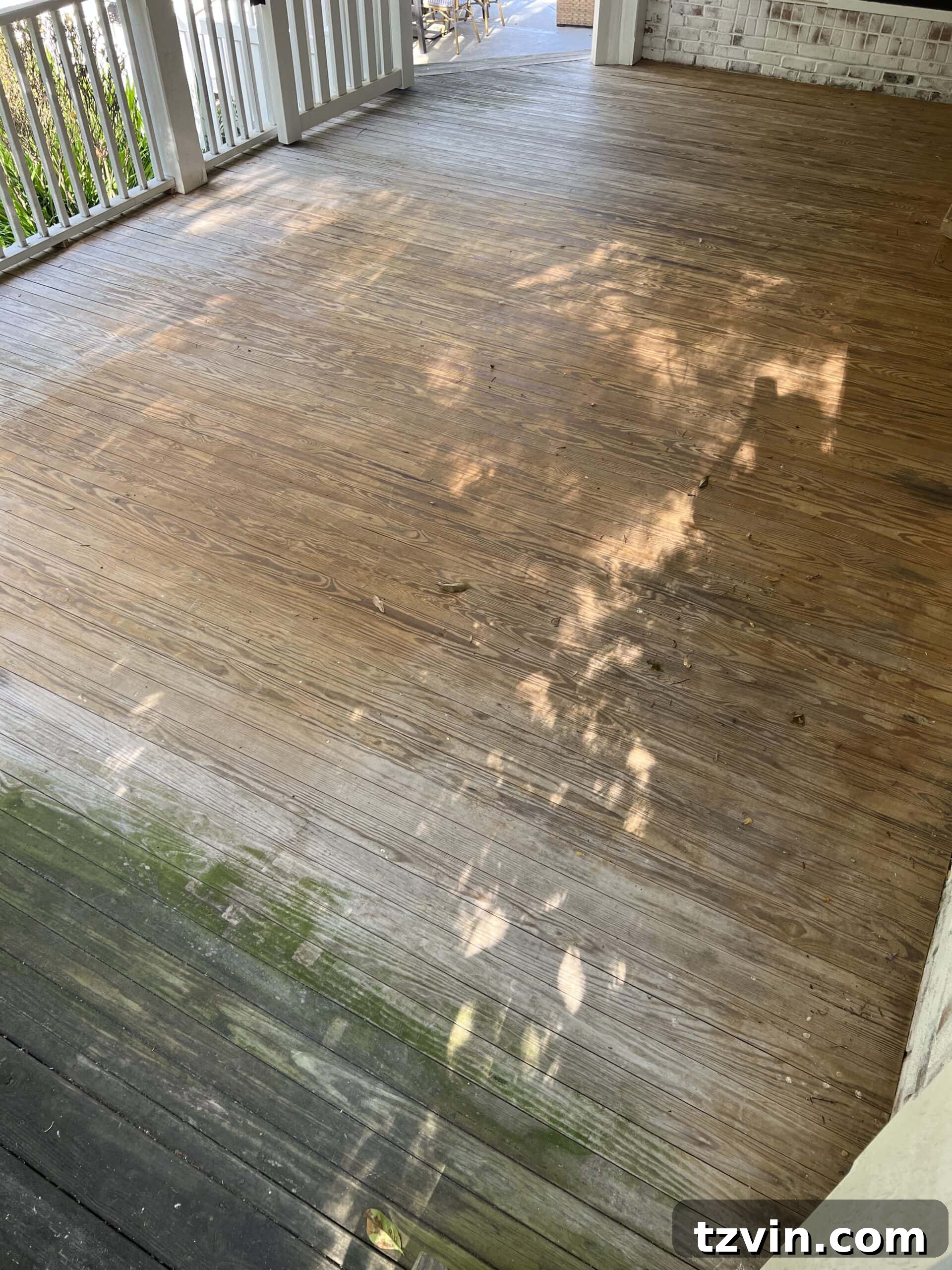 Finding Your Perfect Neutral Driftwood Deck Stain 13 weathered deck before refinishing with new stain