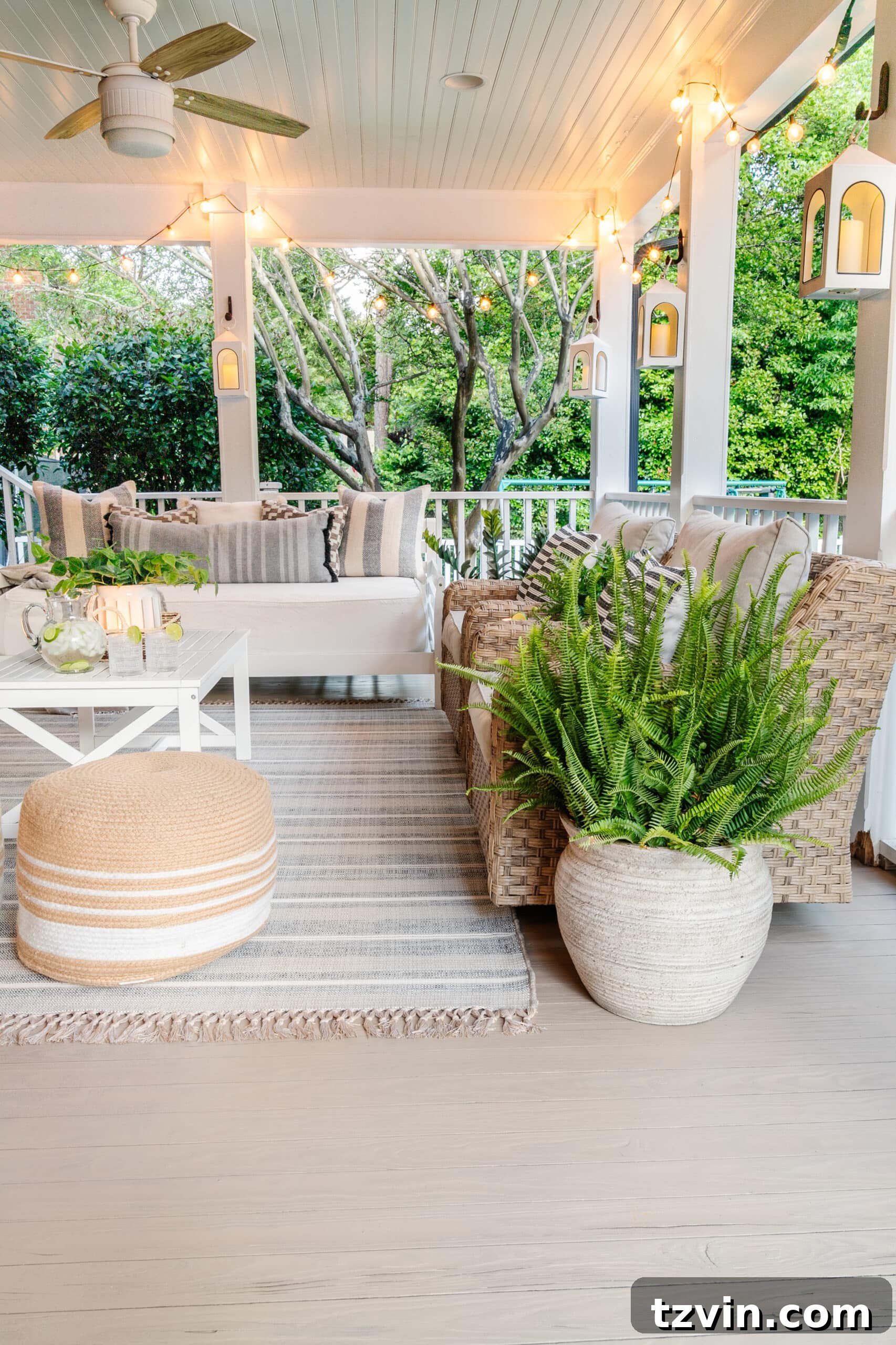 Finding Your Perfect Neutral Driftwood Deck Stain 5 light neutral driftwood stain color on a back porch floor