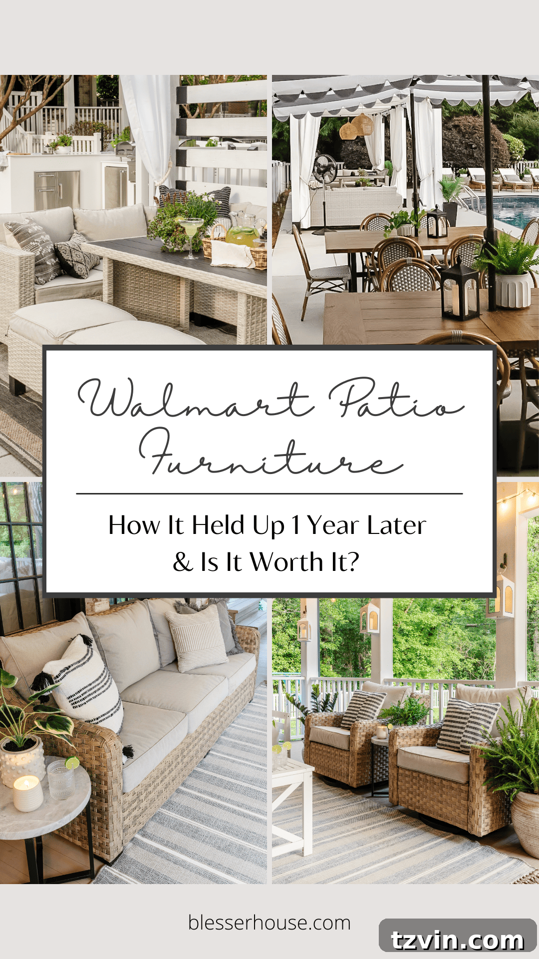 walmart patio furniture product review 1 year later