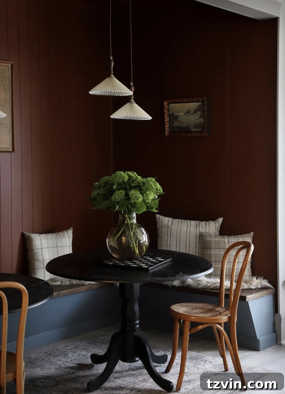 Designer-Approved Burgundy Paint Shades 9 behr dark cherry mocha ispydiy wine paint color