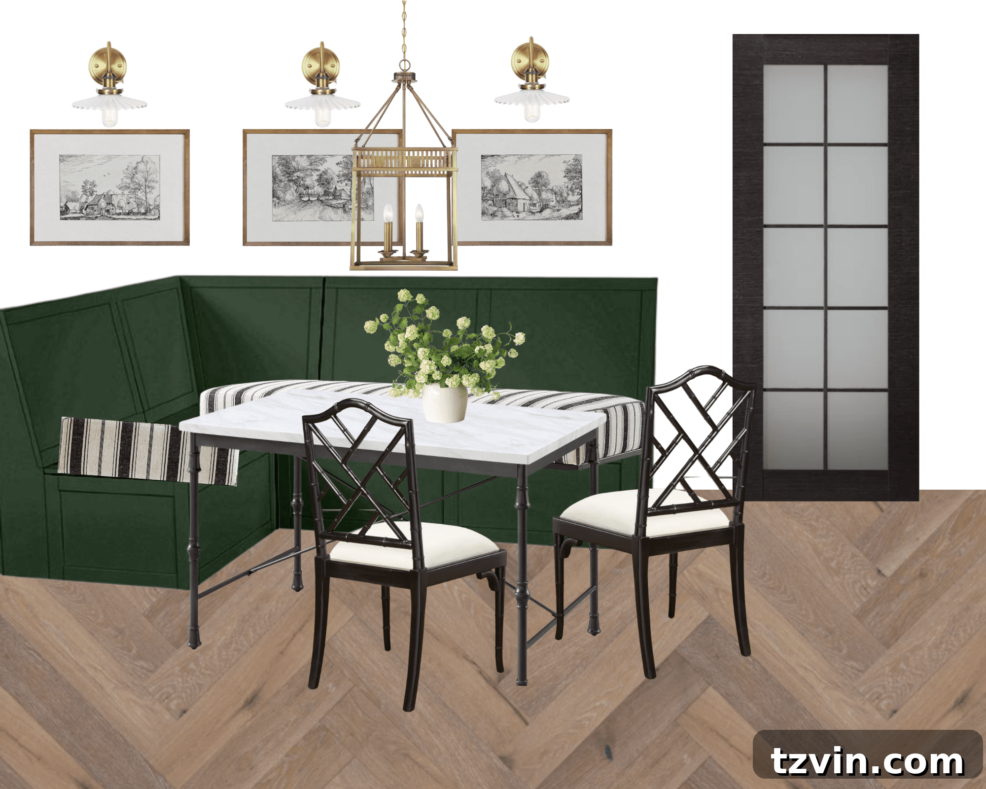 Design Your Perfect Room Makeover: 3 Indispensable Planning Tools 2 breakfast nook mood board