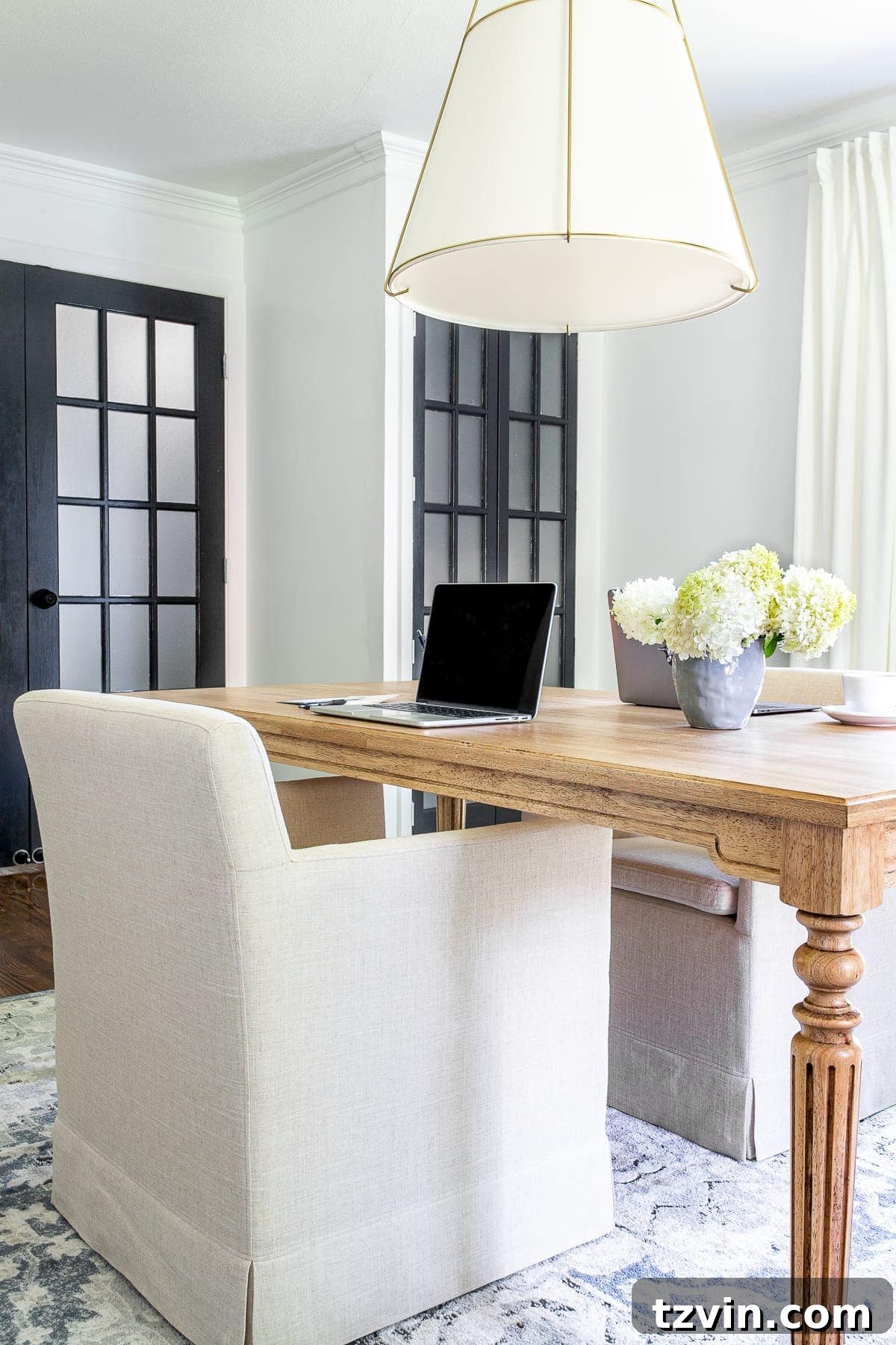 Design Your Perfect Room Makeover: 3 Indispensable Planning Tools 4 office with rolling armchair and work table