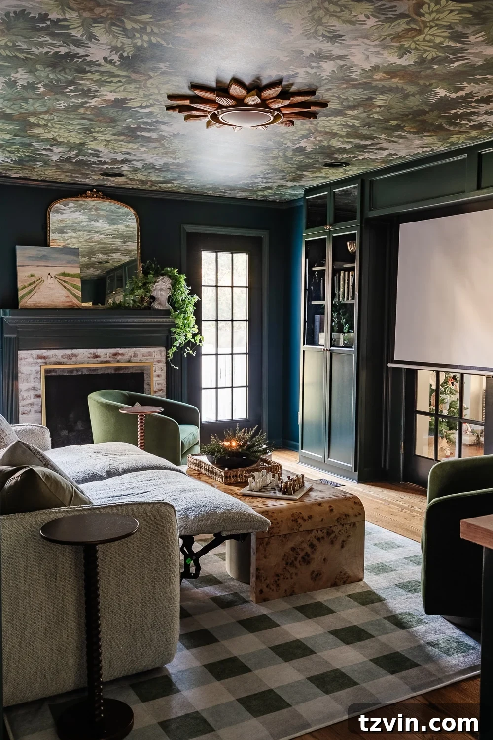 Your Dream Home Cinema DIY on a Dime 23 recliner couch in theater room