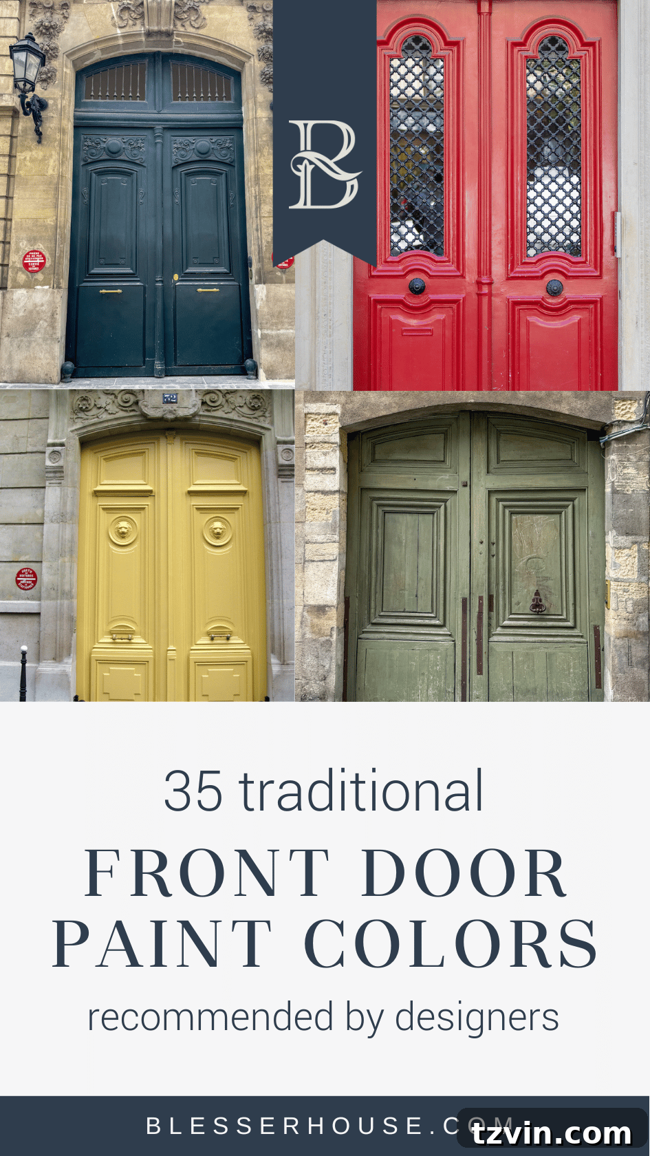 traditional front door paint color ideas for home exterior