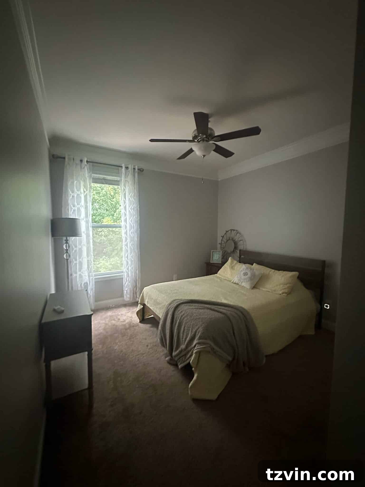 Beyond Bland: Crafting Characterful Rooms with Mood Boards 2 plain guest bedroom