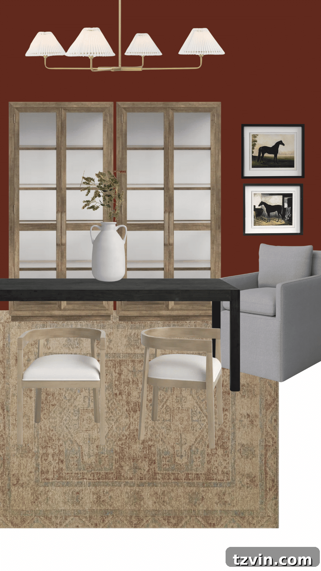 Beyond Bland: Crafting Characterful Rooms with Mood Boards 8 dining room decorating ideas mood board