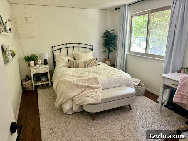 Beyond Bland: Crafting Characterful Rooms with Mood Boards 4 plain teen girl bedroom before