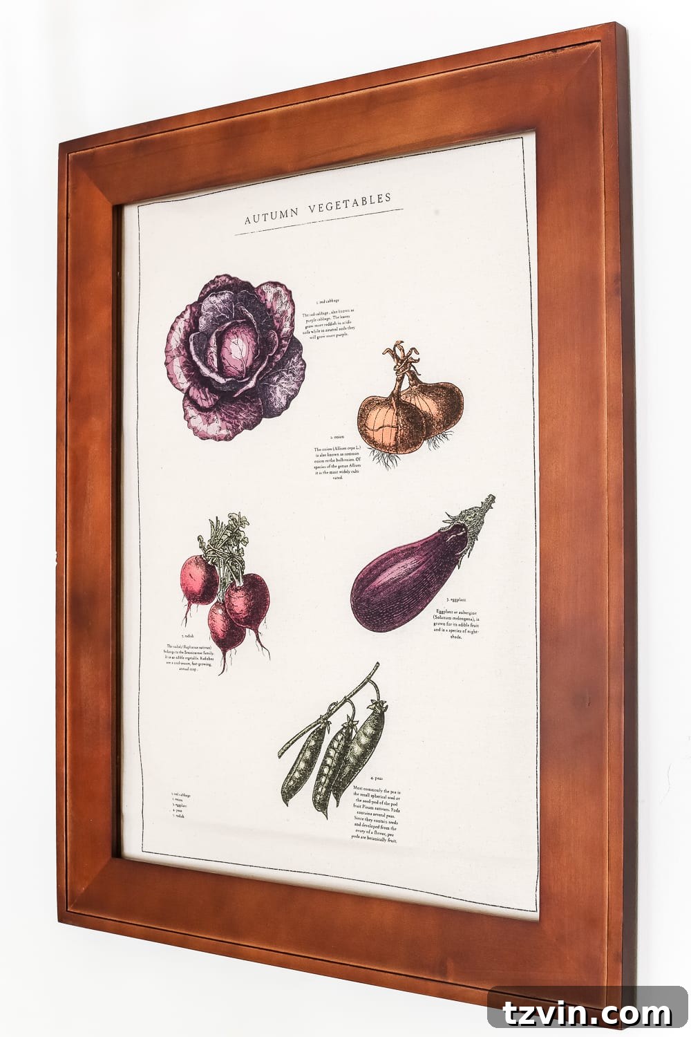 Eski Kumaşları Ev Dekorasyonunda Değerlendirmenin 13 Yaratıcı Yolu 3 tea towel repurposed as art
