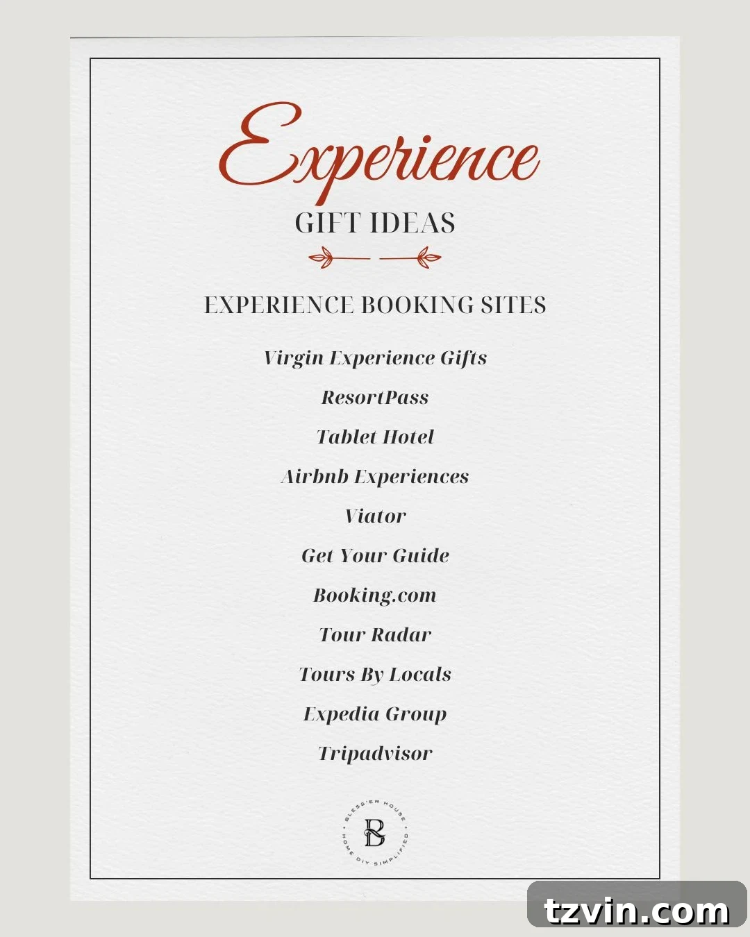 Beyond the Box Curated Experience Gifts for Lasting Memories 17 experience gift ideas - experience booking