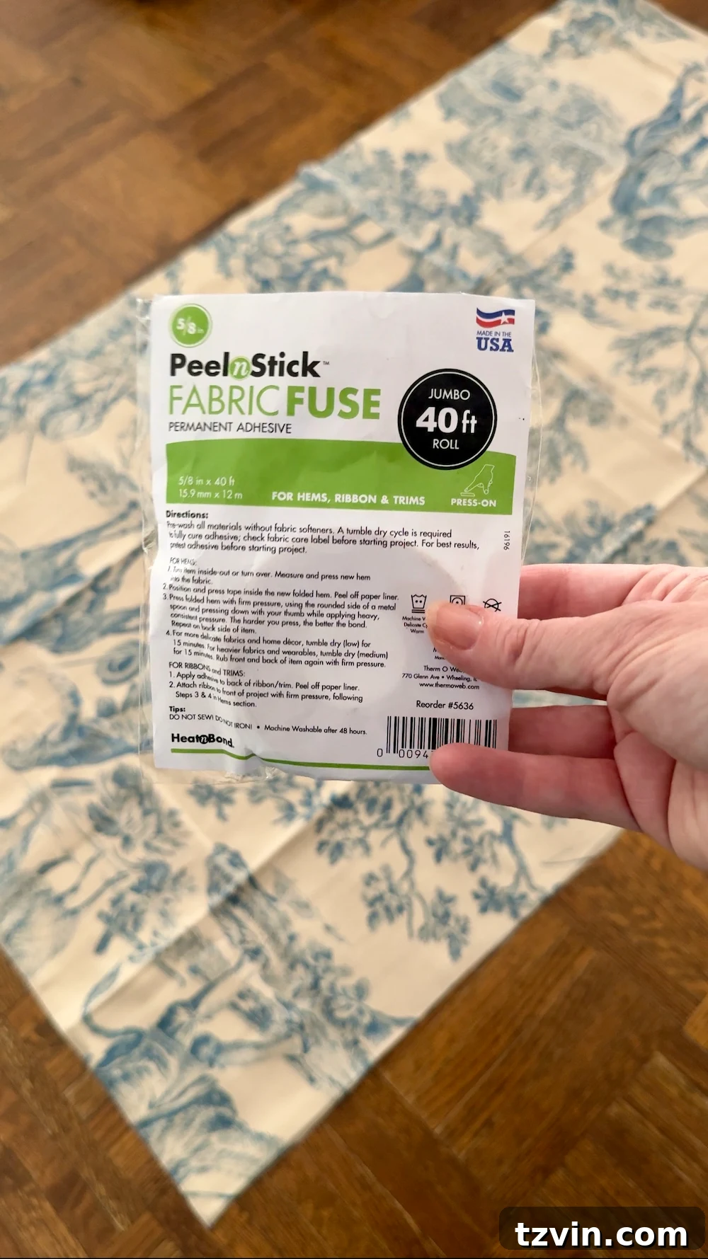 No Sew DIY Fabric Cabinet Doors That Hide Clutter in Style