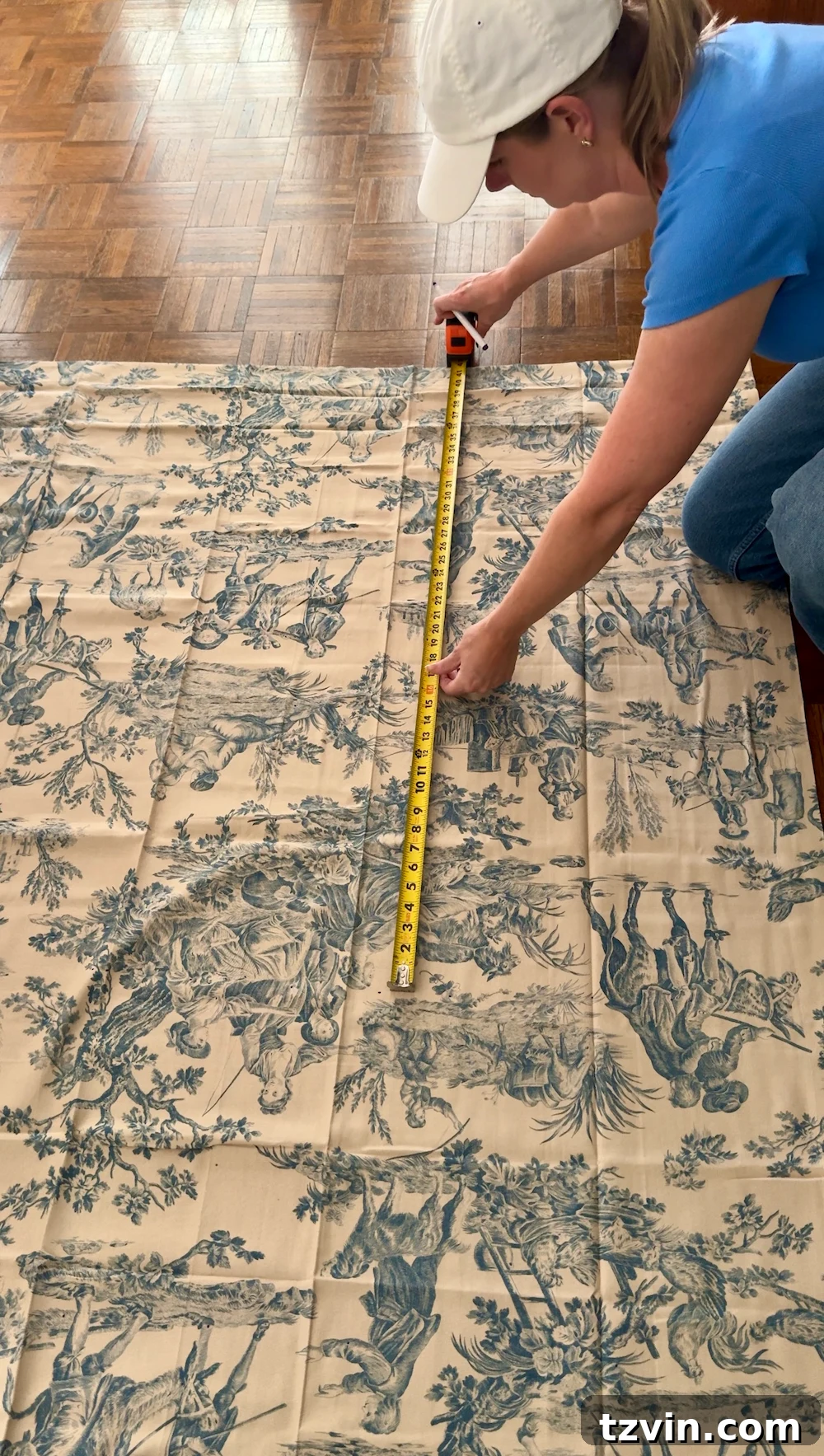 No Sew DIY Fabric Cabinet Doors That Hide Clutter in Style