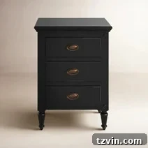 Tiny Bedroom Solutions: 20+ Space-Saving Nightstands 9 Scandinavian inspired slim bedside table with light wood and a simple open shelf design.