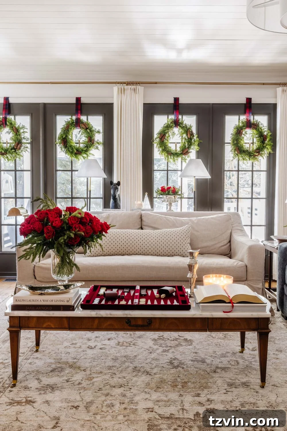 Festive Ralph Lauren Style on a Dime 12 Ralph Lauren Christmas decorating ideas