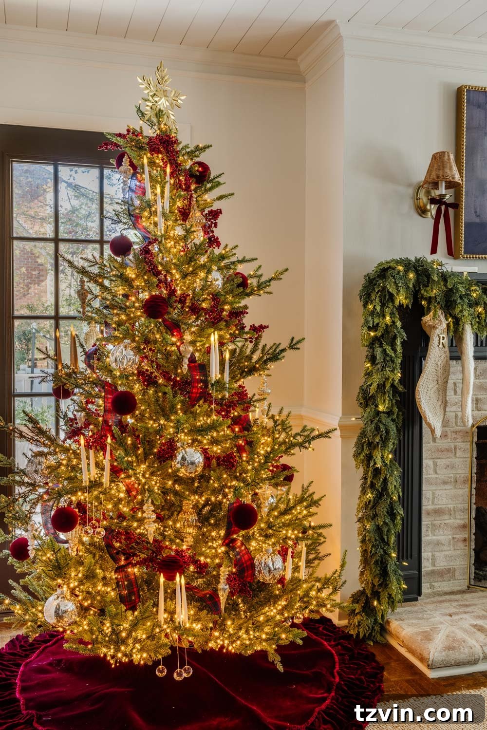Festive Ralph Lauren Style on a Dime 15 Ralph Lauren Christmas tree
