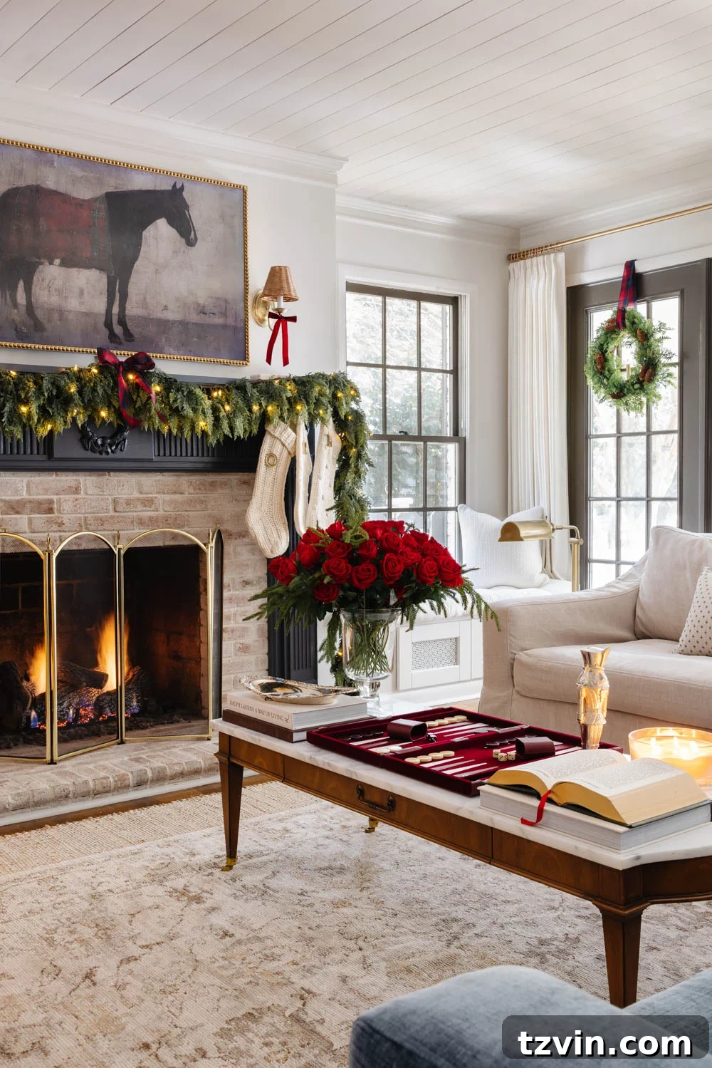 Festive Ralph Lauren Style on a Dime 7 Ralph Lauren Christmas decorating ideas