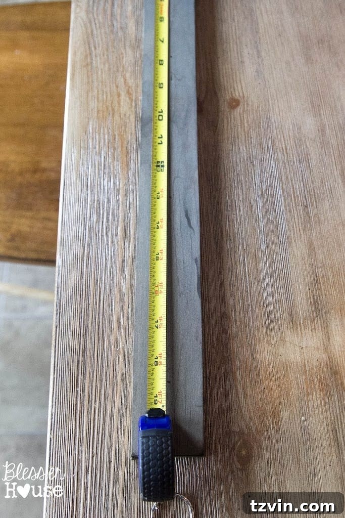 Marking Knob Placement