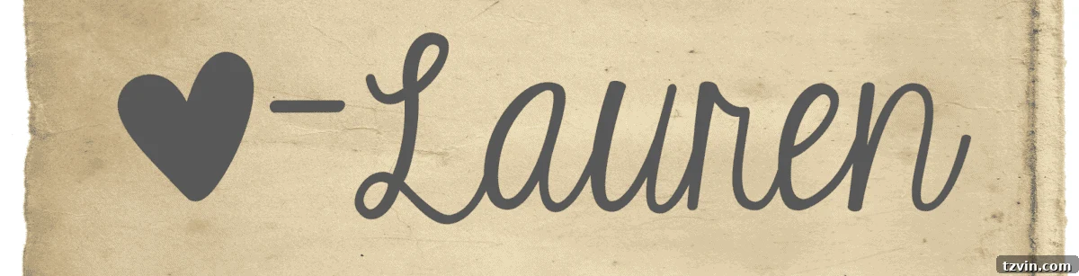 Author's signature - Blessings Lauren