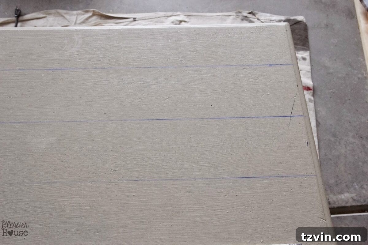 Circular Saw Cutting Shallow Grooves for Faux Planks